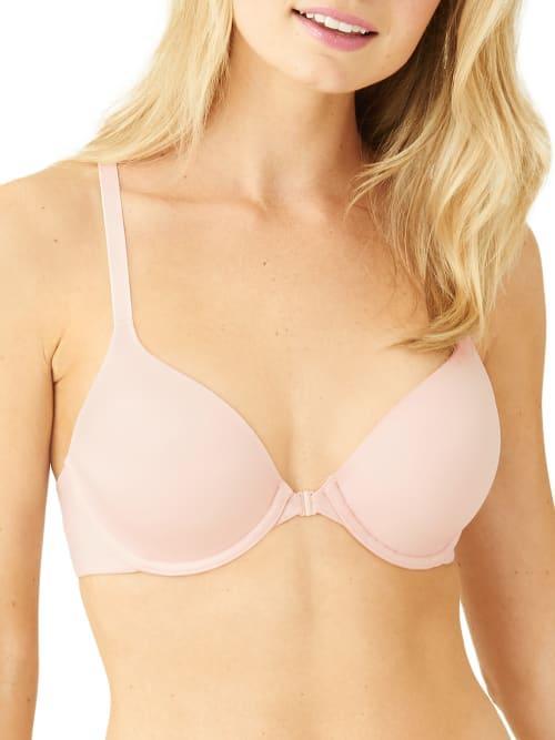b. temptd by Wacoal Future Foundation Lace-Racerback Front-Close Contour Bra Product Image