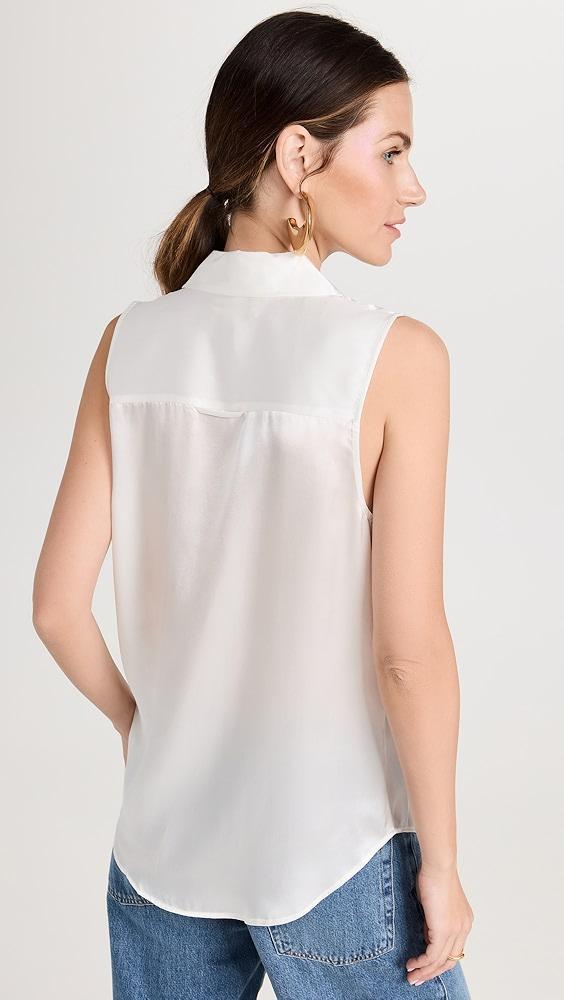 L'AGENCE Emmy Sleeveless Blouse | Shopbop Product Image