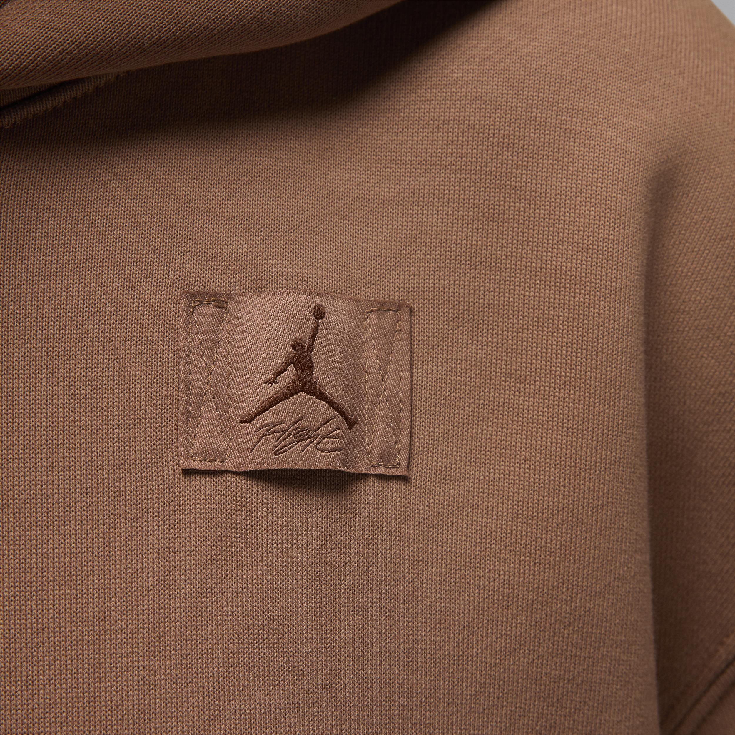 Jordan Flight Fleece Women's Satin-Lined Pullover Hoodie Product Image