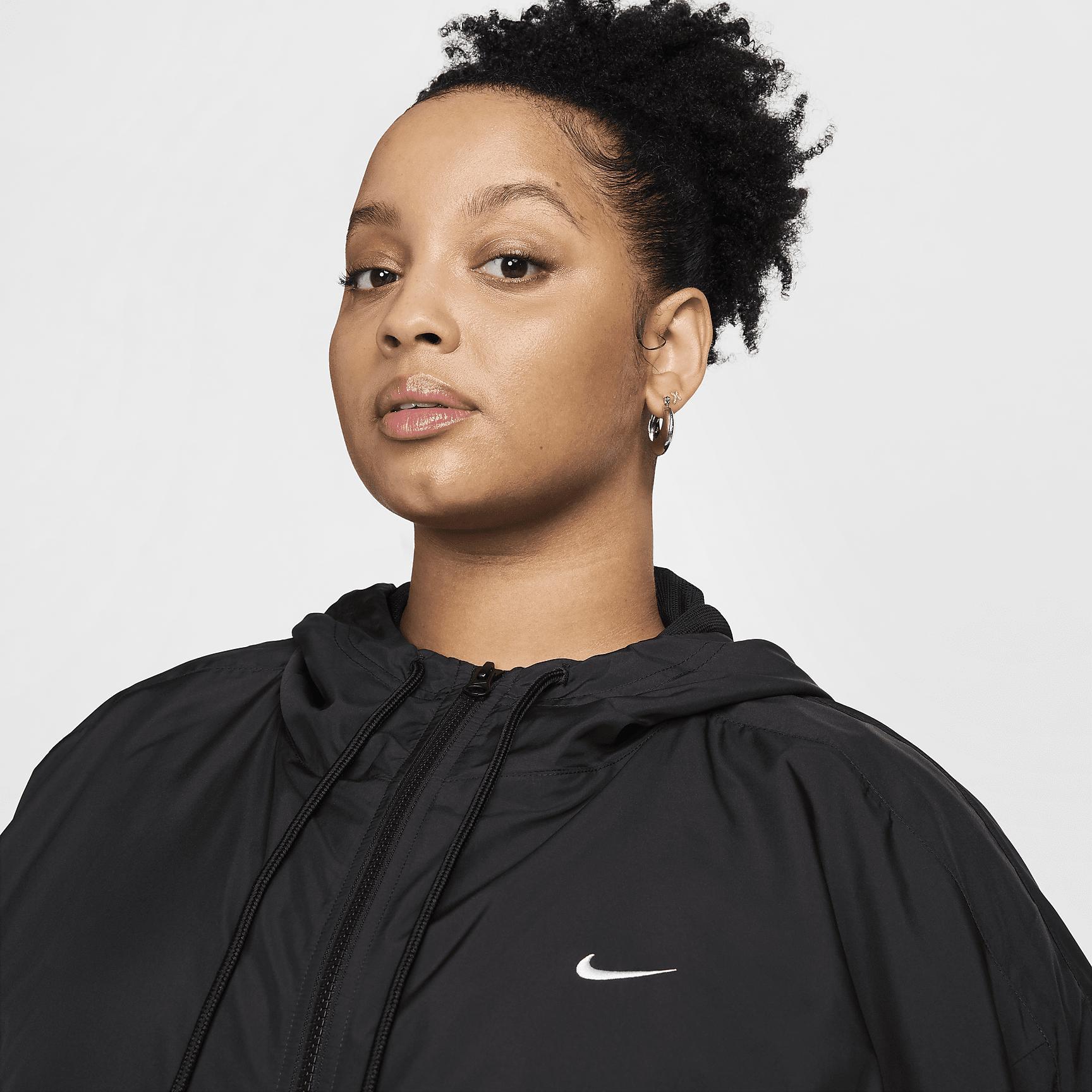 Nike Sportswear Classic Wovens Women's Loose UV Hooded Jacket (Plus Size) Product Image
