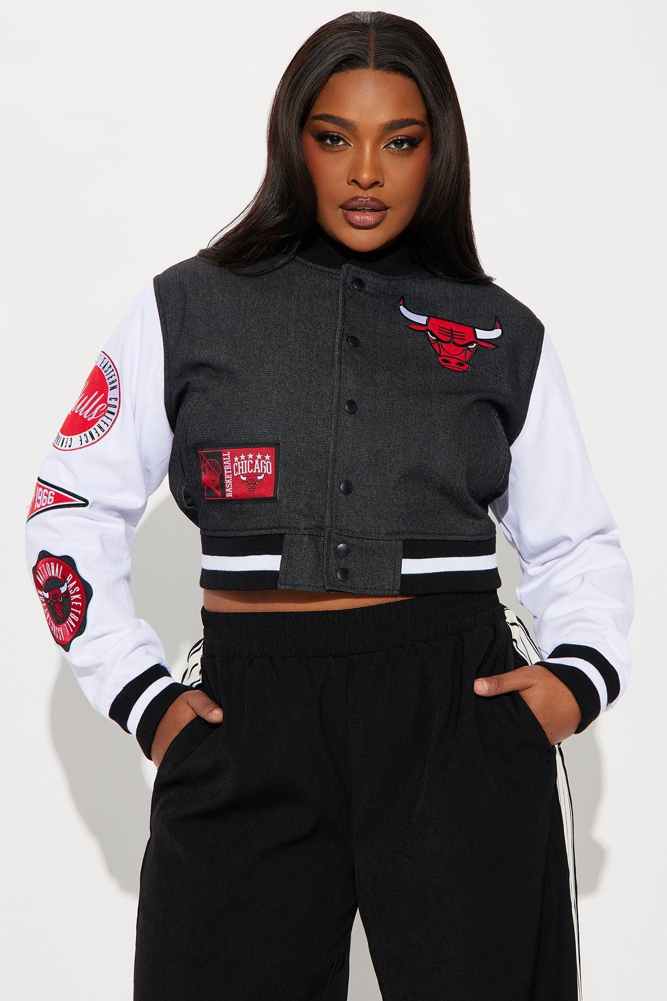 Bulls Home Game Jacket - Black Wash Product Image