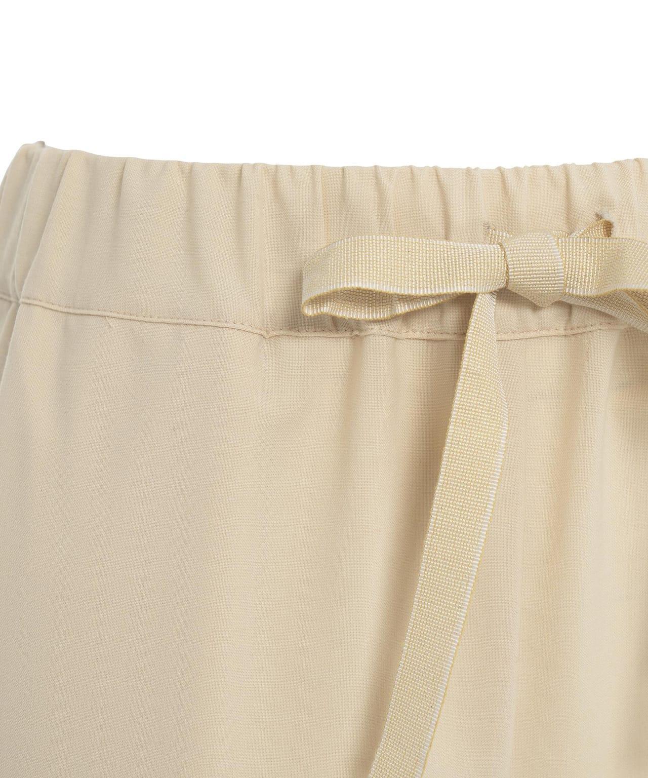 Casual pants in virgin wool blend Product Image