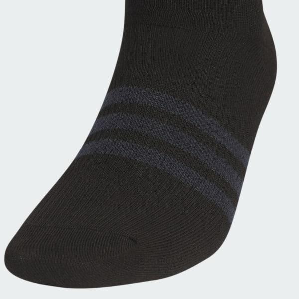 Men's adidas 6-Pack Superlite 3.0 Low-Cut Socks, Size: 8-12, White Black Product Image