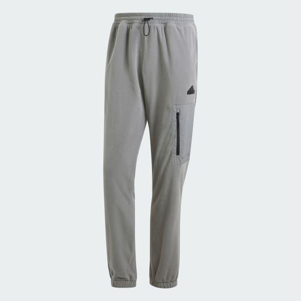 adidas City Escape Polar Fleece Pant Collegiate Green L Mens Product Image