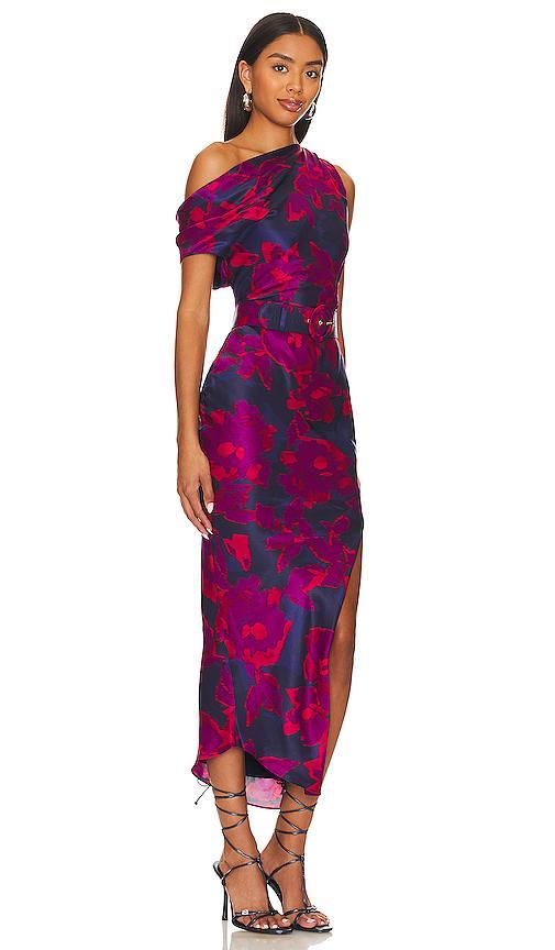 Calantha Off Shoulder Midi Dress NICHOLAS Product Image
