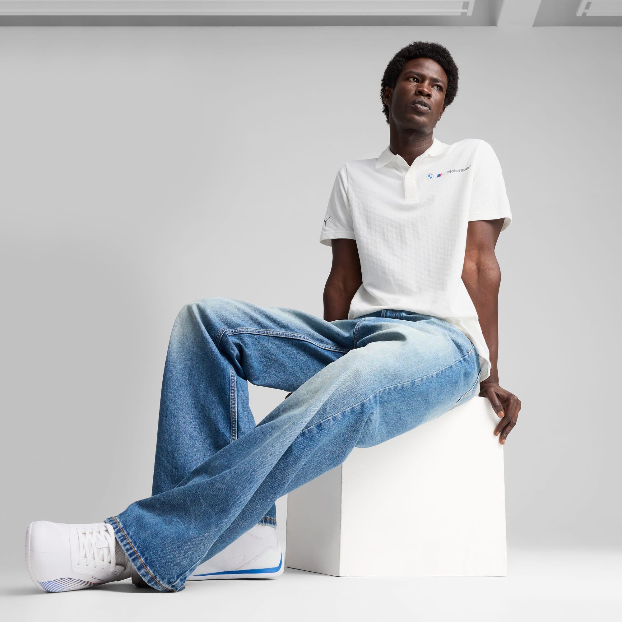 BMW M Motorsport Men's Jacquard Polo Product Image