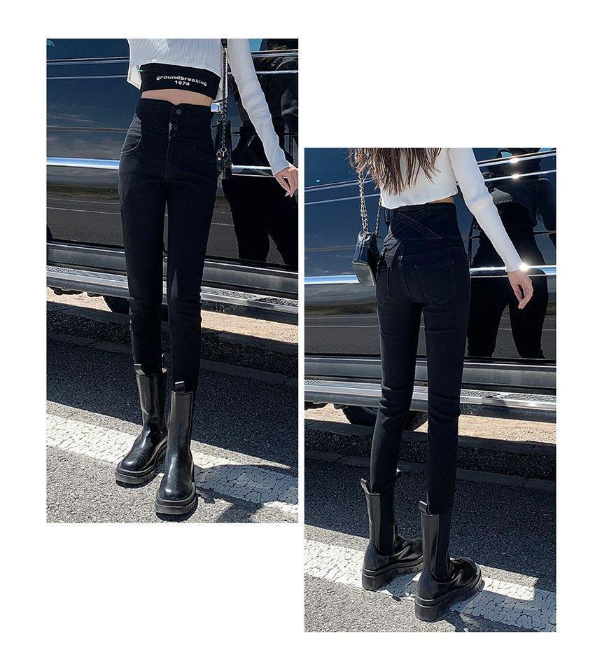 High Rise Skinny Jeans Product Image