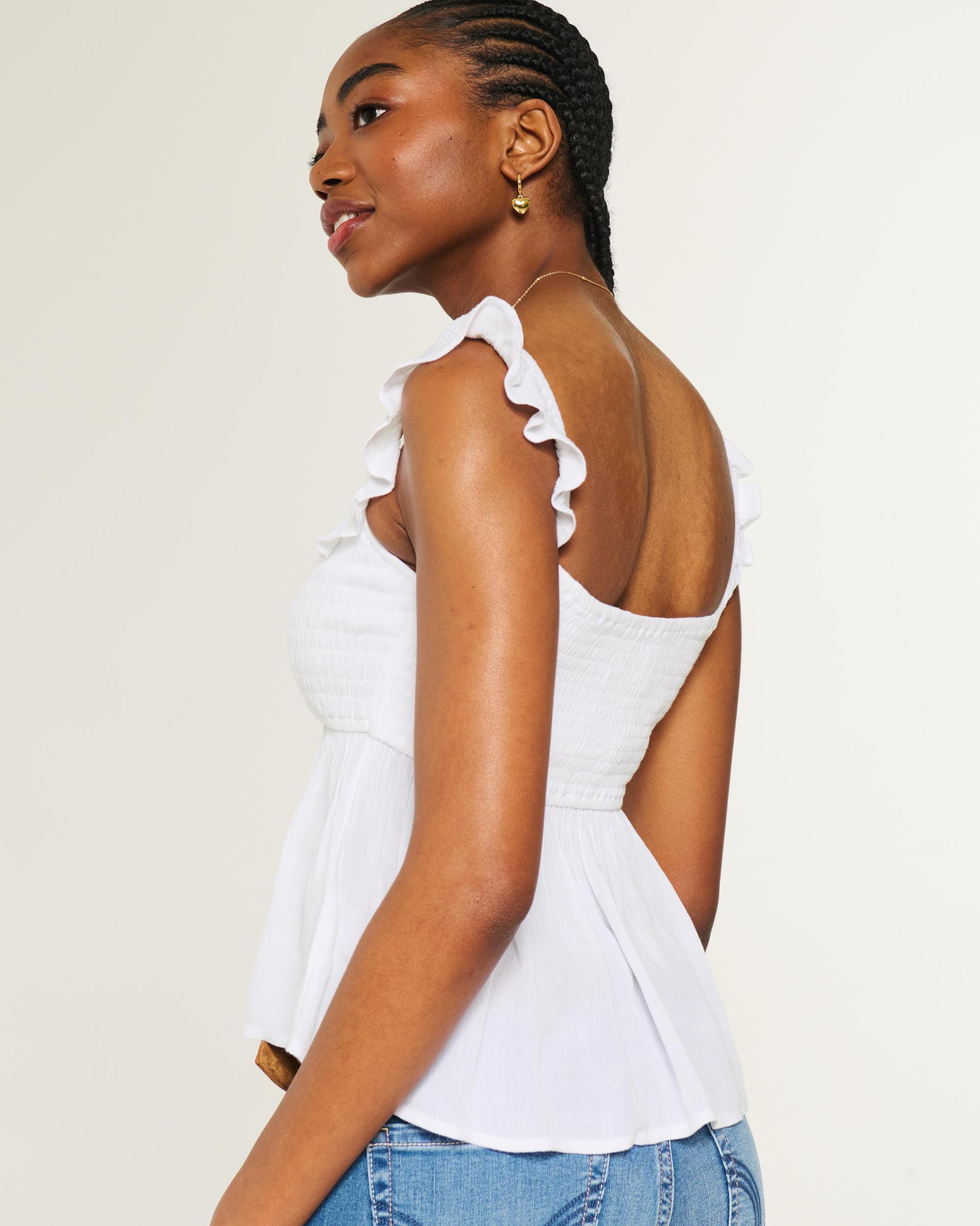 Easy Smocked Off-the-Shoulder Blouse Product Image