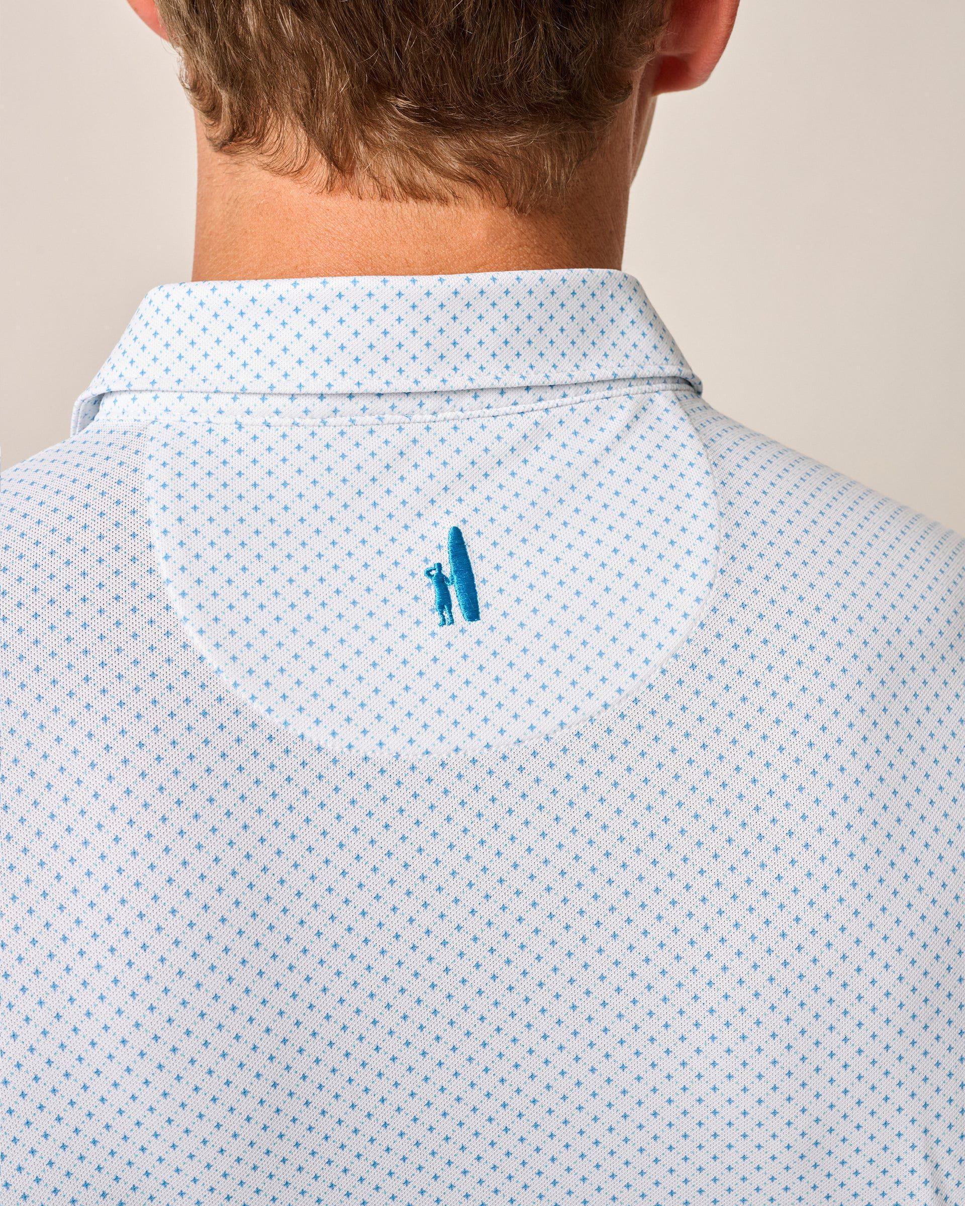 Performance Mesh Polo - Cason Print Male Product Image