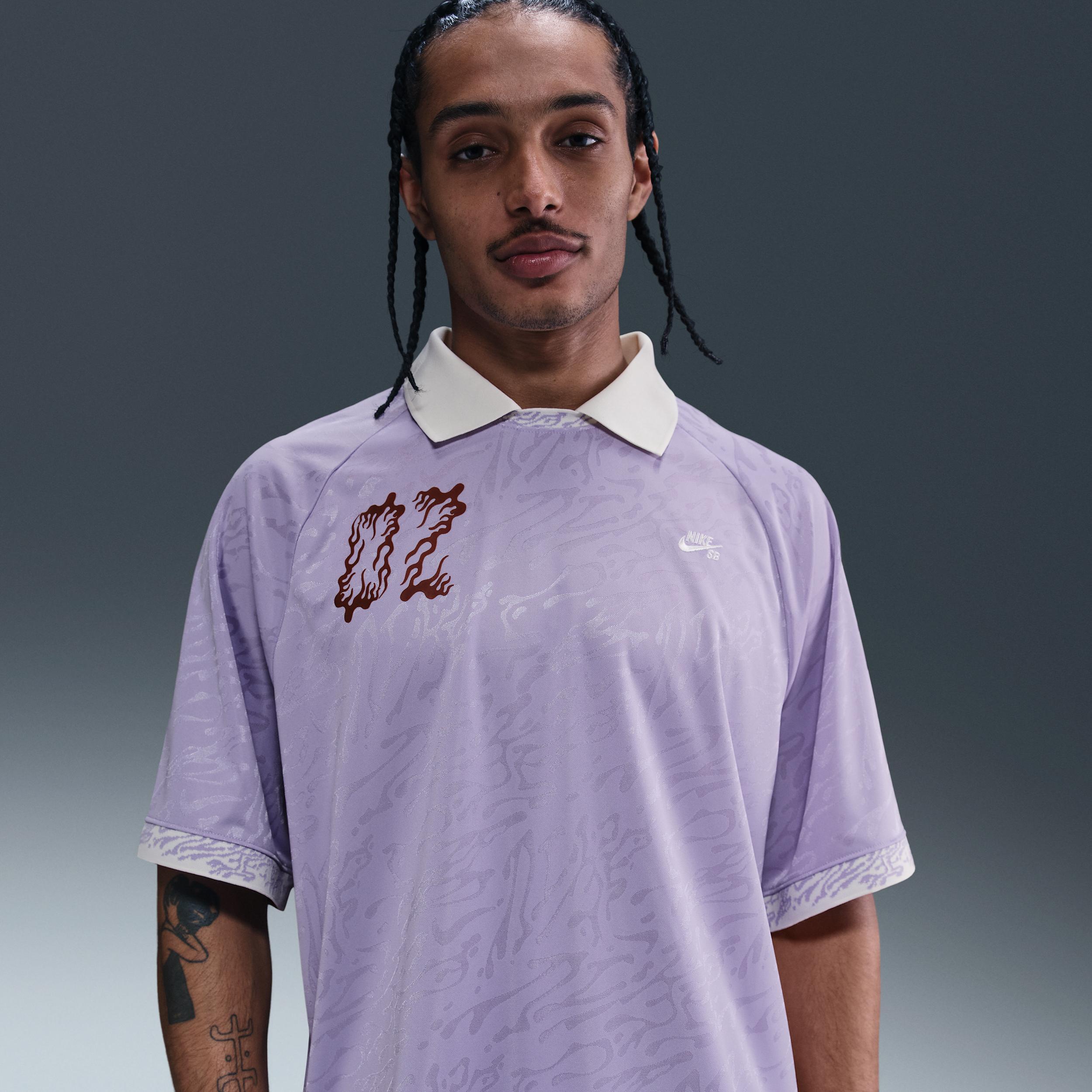 Nike SB Dri-FIT Jacquard Skate Jersey Product Image