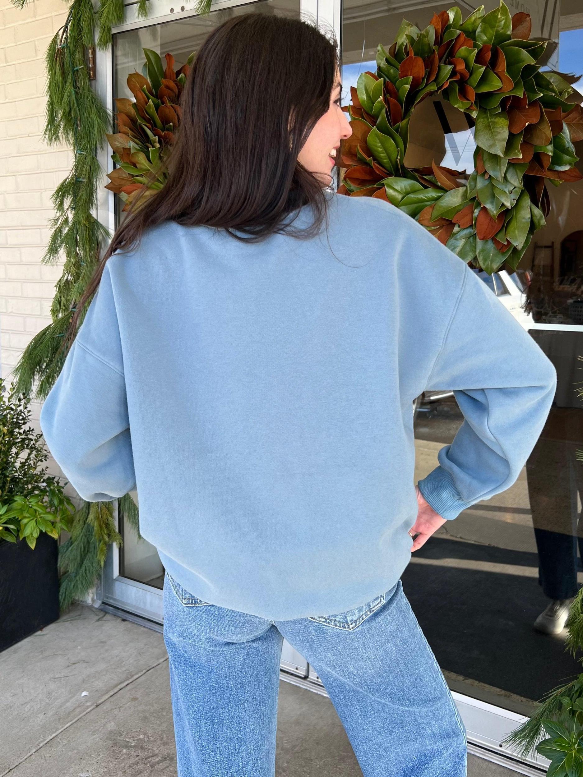 Hamptons Long Sleeve Crewneck Sweatshirt Product Image