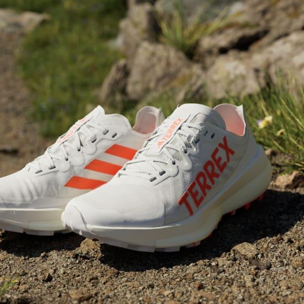 adidas Terrex Agravic Speed Trail Running Shoes Cloud White 10.5 Womens Product Image