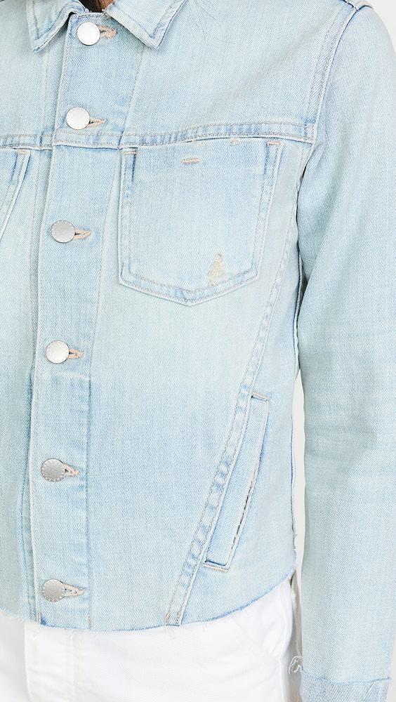 L'AGENCE Janelle Slim Raw Edge Jacket | Shopbop Product Image