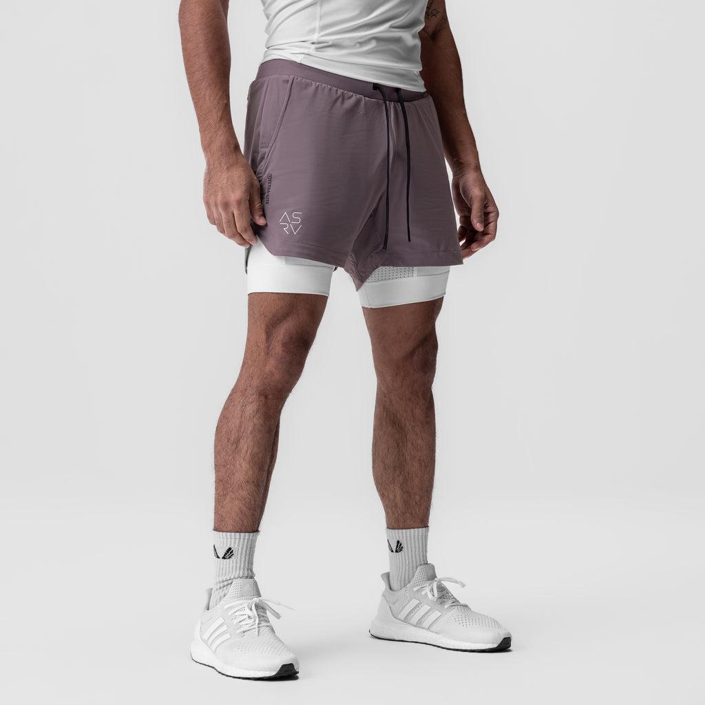 0865. Tetra-Lite® 5" Liner Short - Moonscape "Cyber"/White Product Image