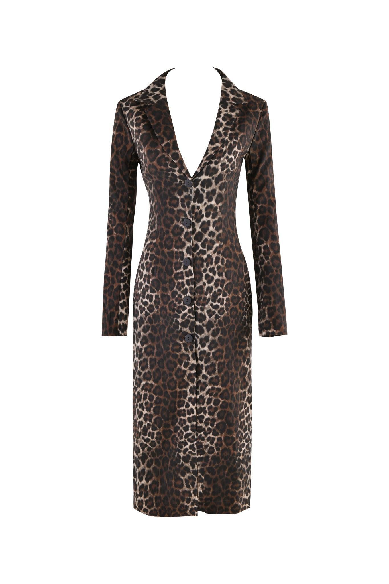 UMA COAT - NEUTRAL : LEOPARD Product Image