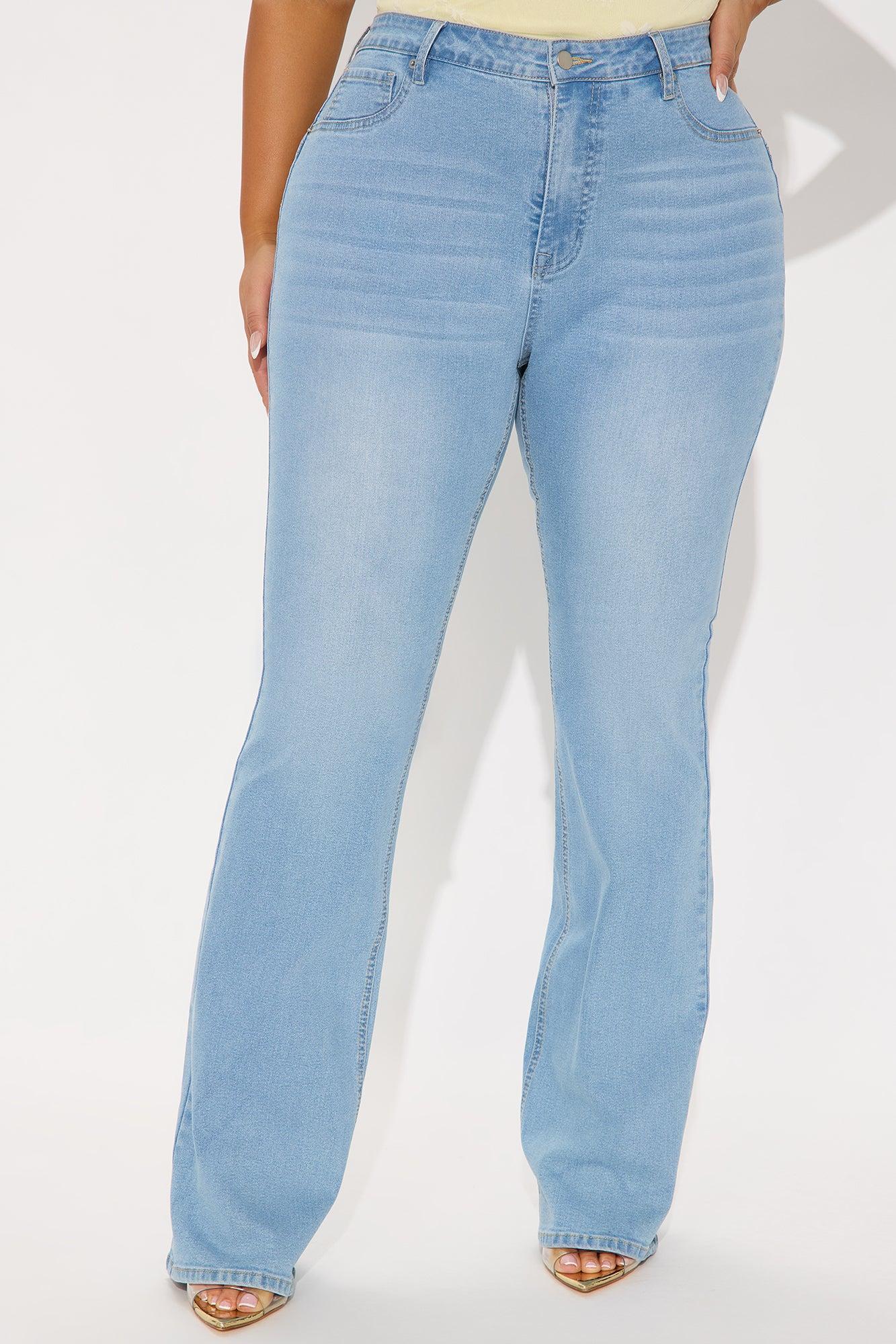 Tall Mesa Booty Lifting Stretch Bootcut Jeans - Light Wash Product Image