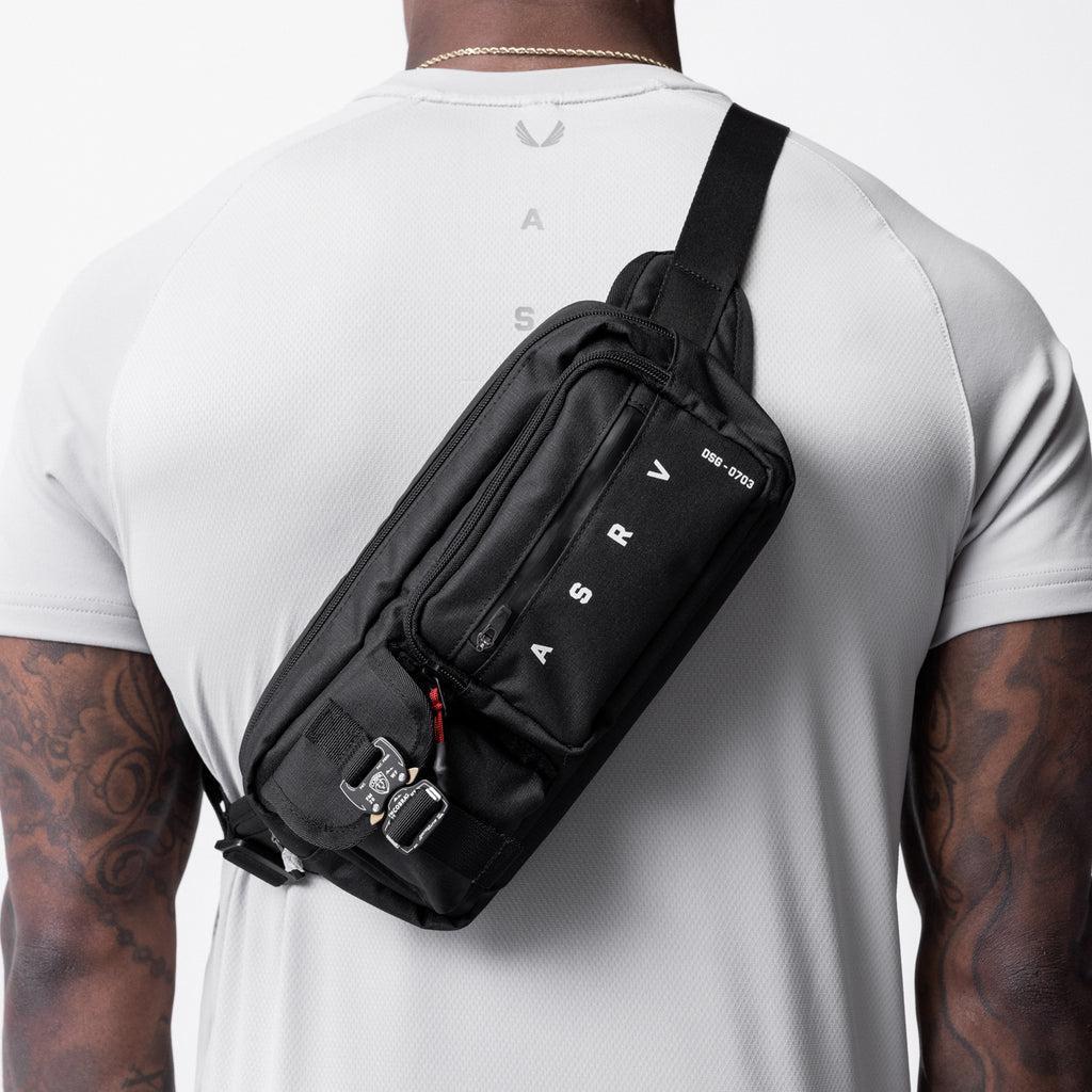 0703. Cordura® Tech Crossbody Pack - Black Product Image