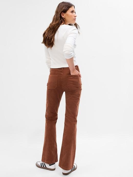 High Rise Corduroy '70s Flare Pants Product Image