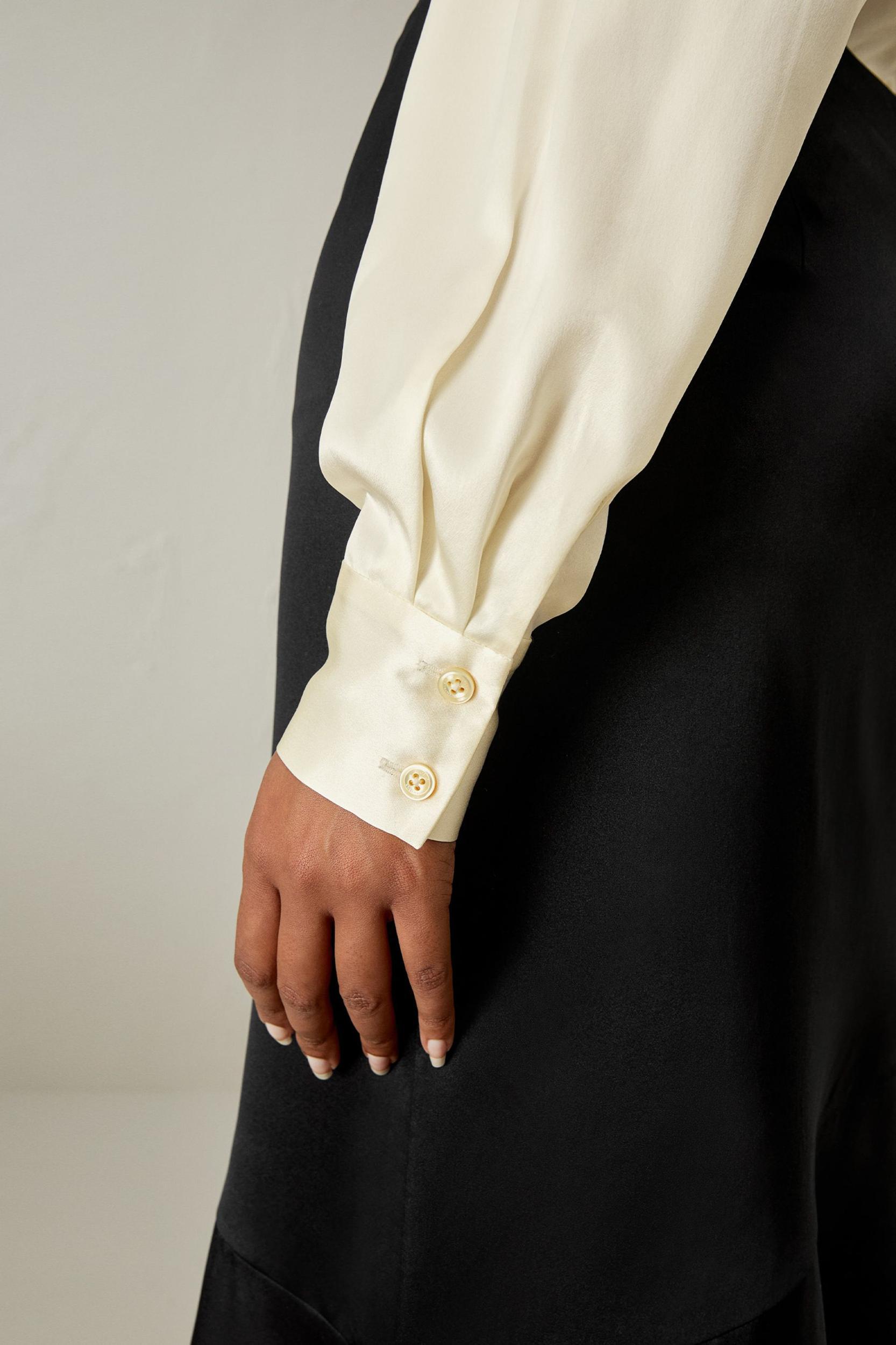Silk Chic One-Shoulder Top Product Image