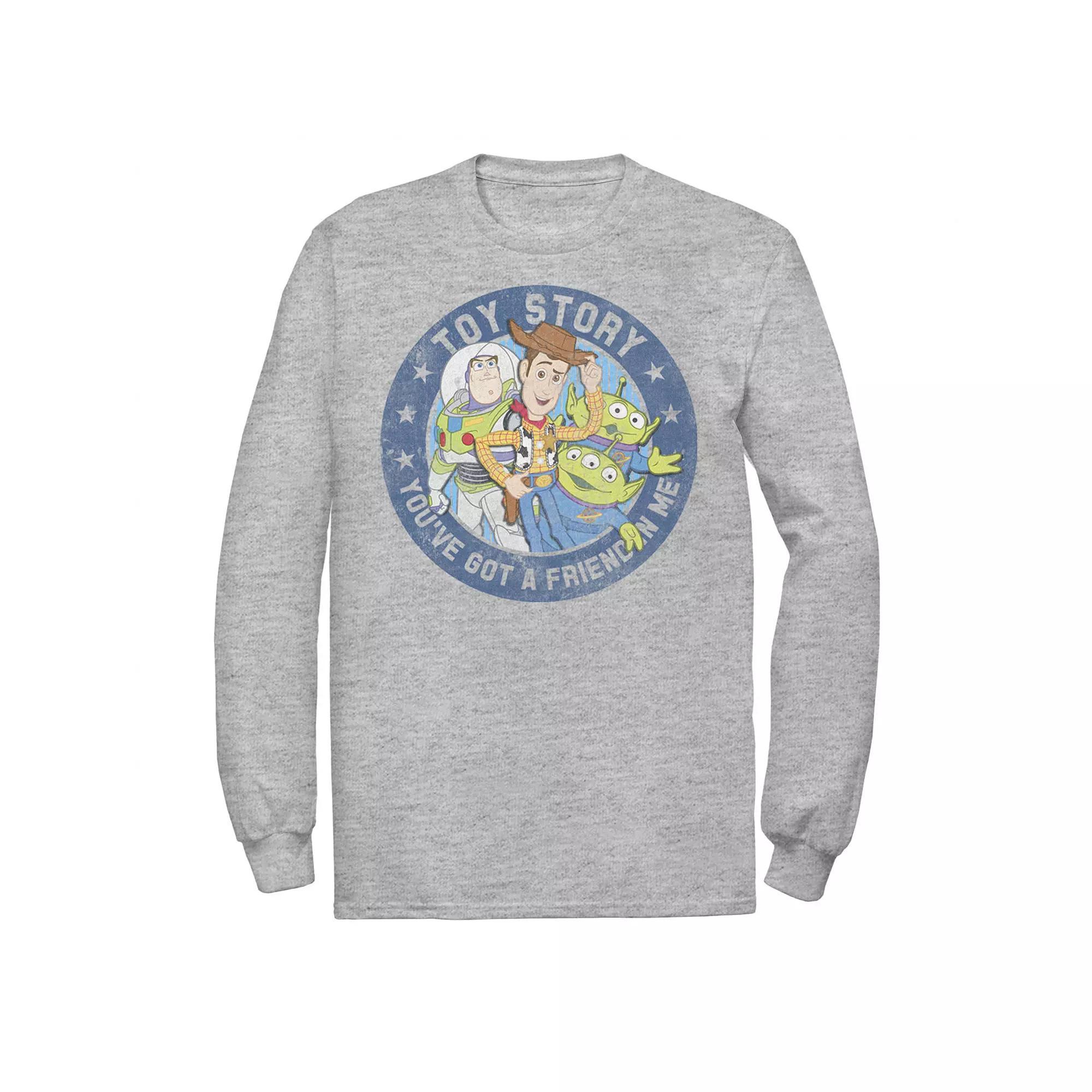 Disney / Pixars Toy Story Mens Youve Got A Friend Tee Athletic Grey Product Image