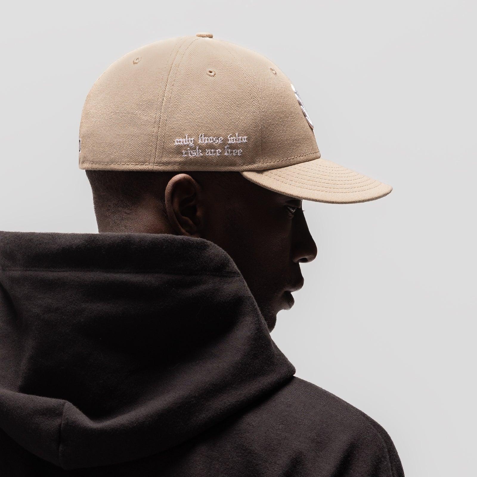 New Era® 59Fifty® Low Profile Hat - Beige/White "Wings" Product Image