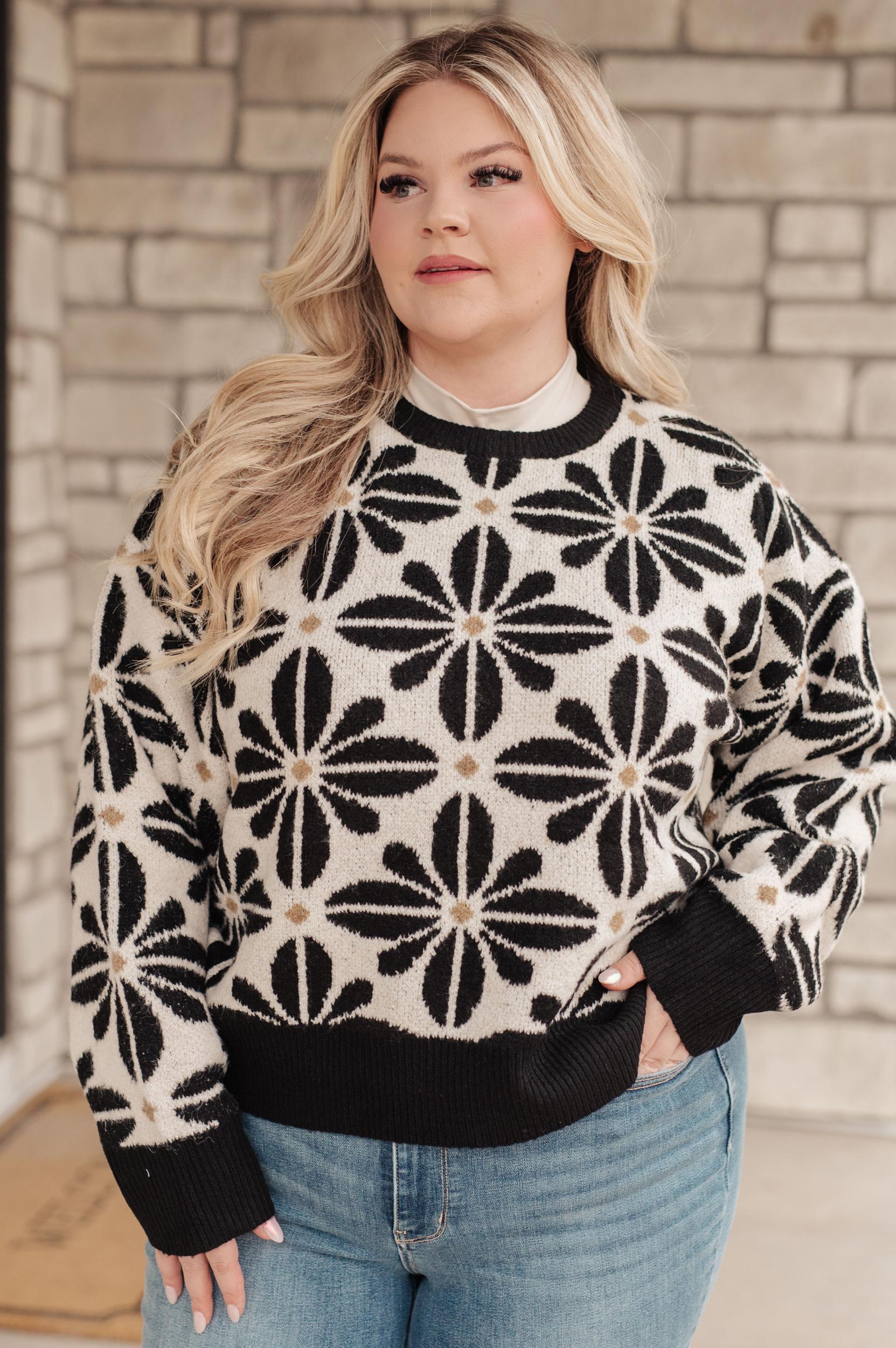 Mid Mod Floral Sweater (Online Exclusive) Product Image
