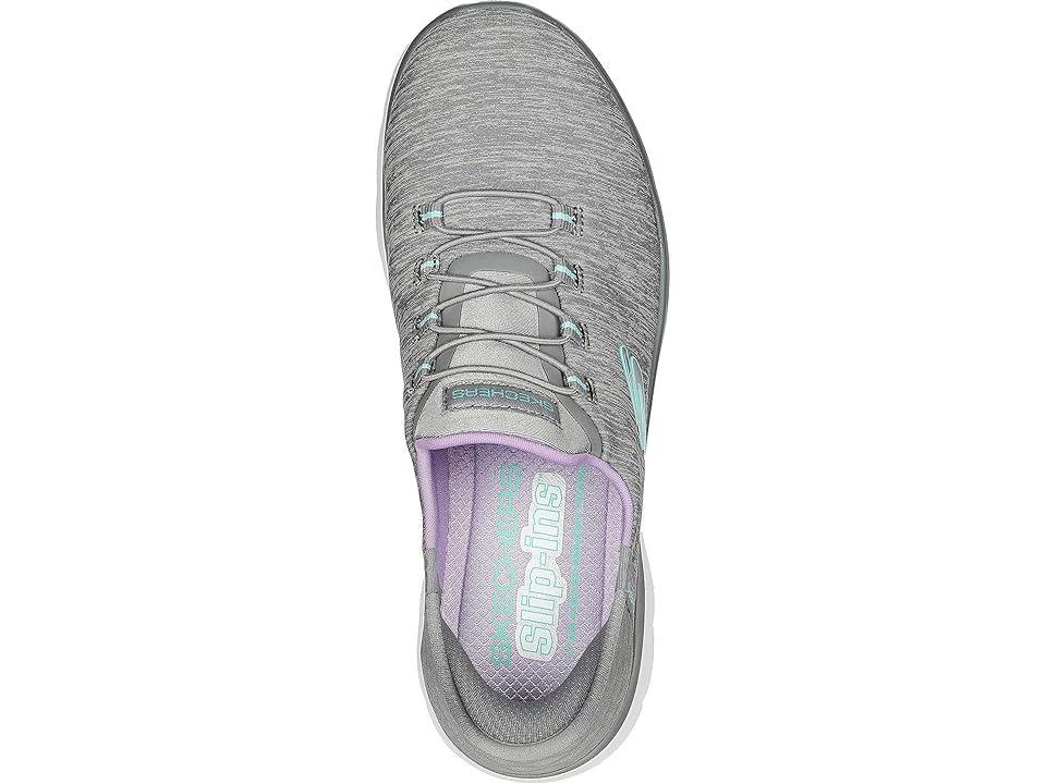 Skechers Hands Free Slip-ins® Summits Dazzling Haze Women's Sneakers, Size: 5 Wide, Navy Purple Product Image