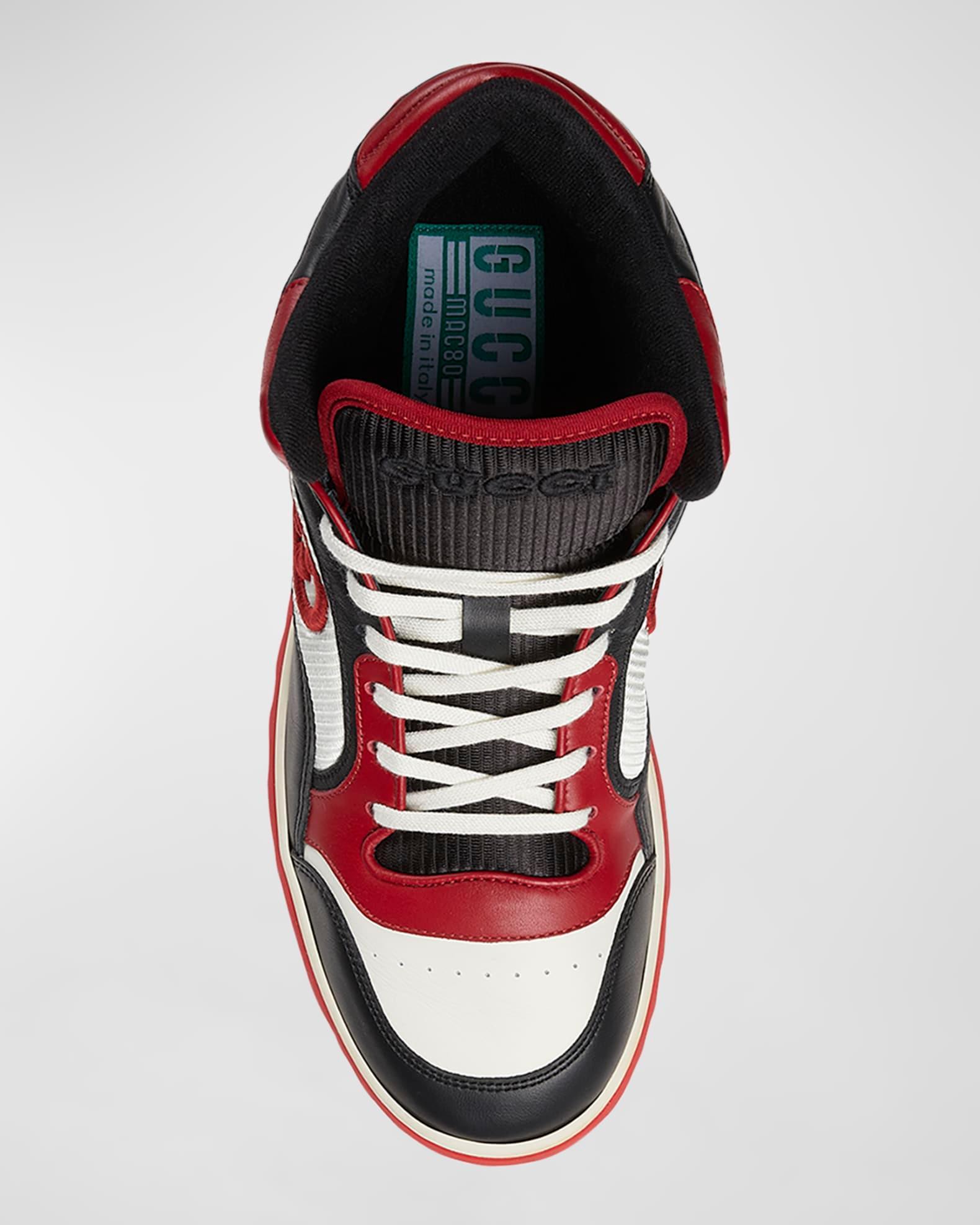 Men's MAC 80 Embroidered High-Top Sneakers Product Image