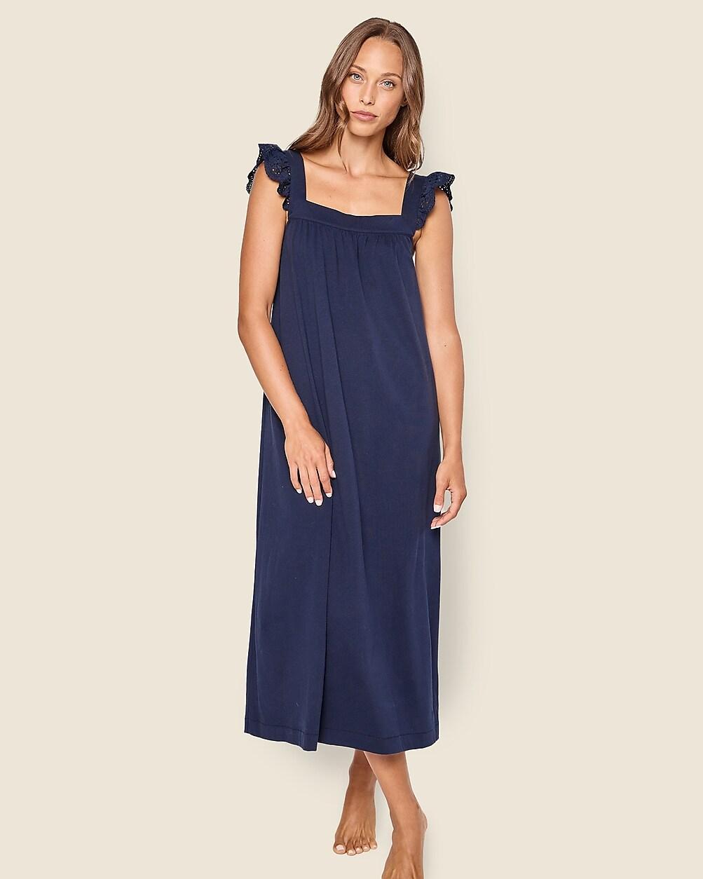 Petite Plume womens Pima cotton Clara nightgown Product Image