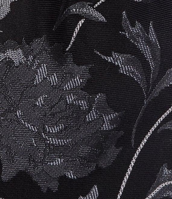 Murano Elegant Floral-Print 2 3/4#double; Silk-Blend Tie Product Image