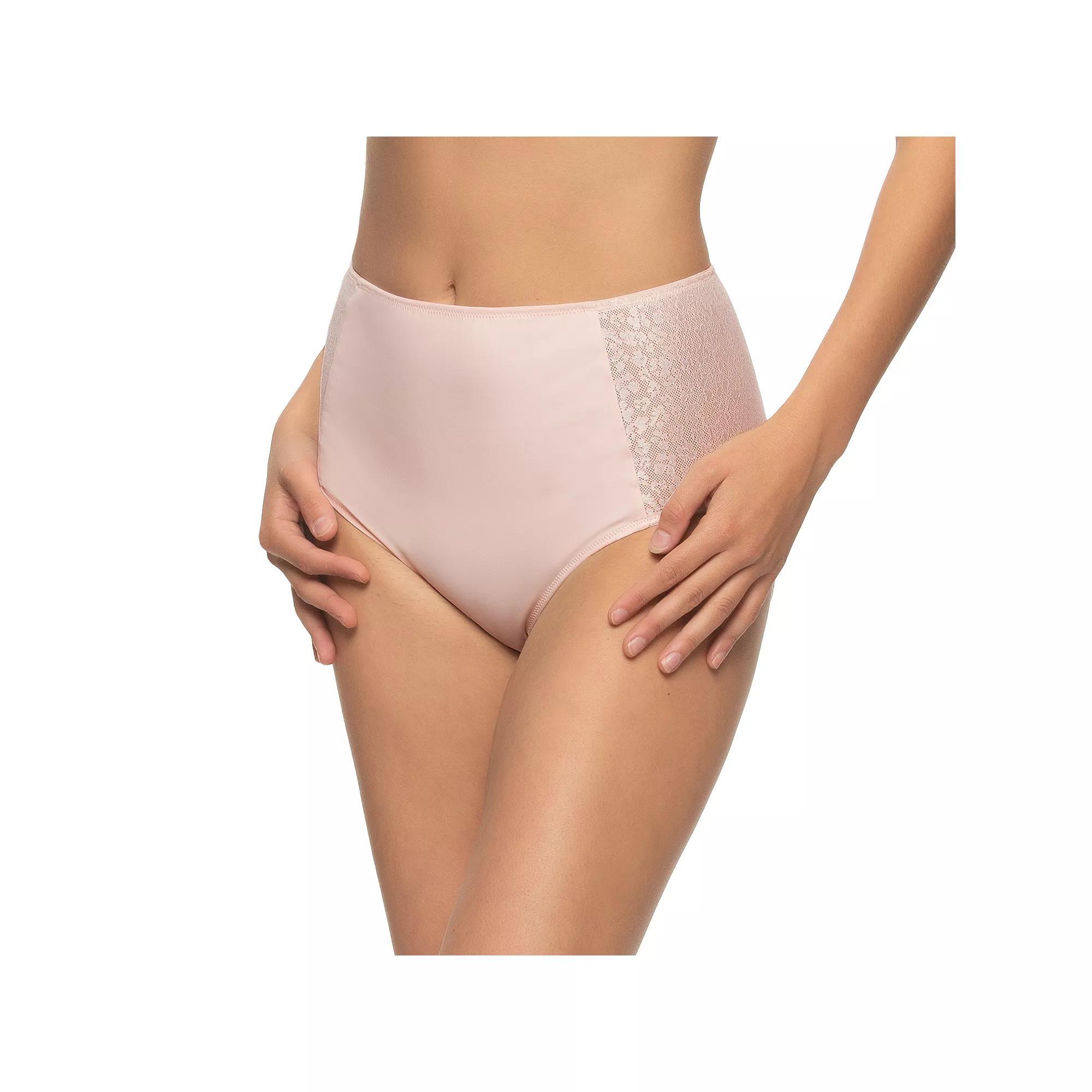 Paramour by Felina High Waist Shaping Briefs 645207, Women's, Size: XXL, Peachy Pink Product Image