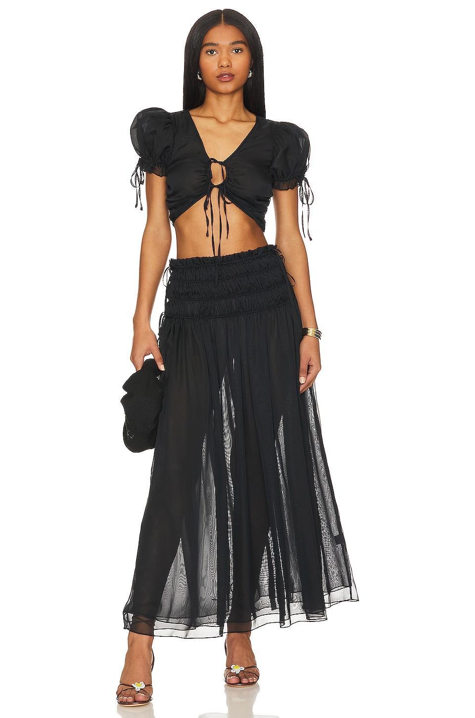 Ophelia Maxi Skirt LPA Product Image