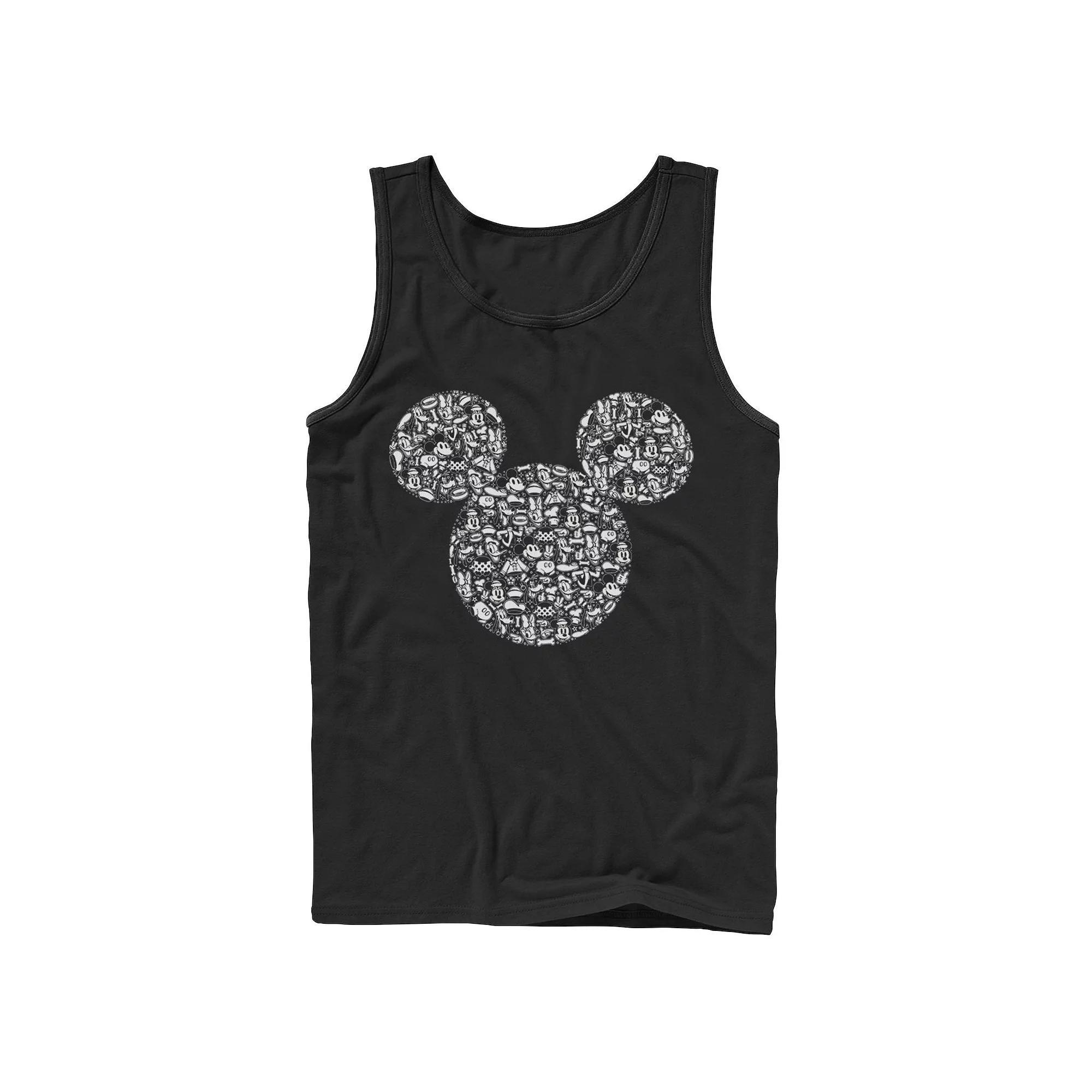 Disneys Mickey and Friends Mens Mickey Icons Fill Tank Top, Boys Product Image