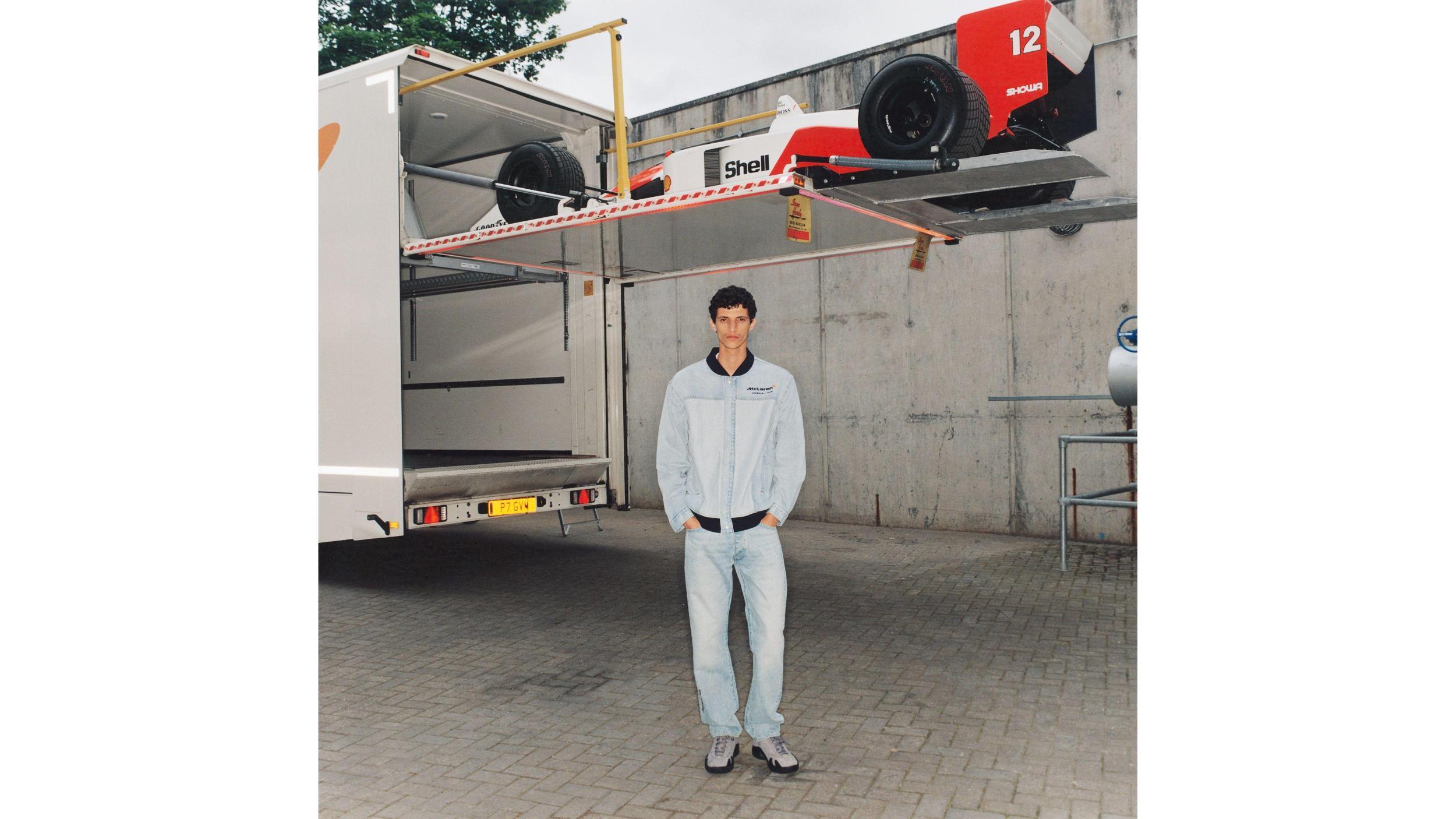 Levi's® x McLaren Racing Track Trucker Jacket Product Image