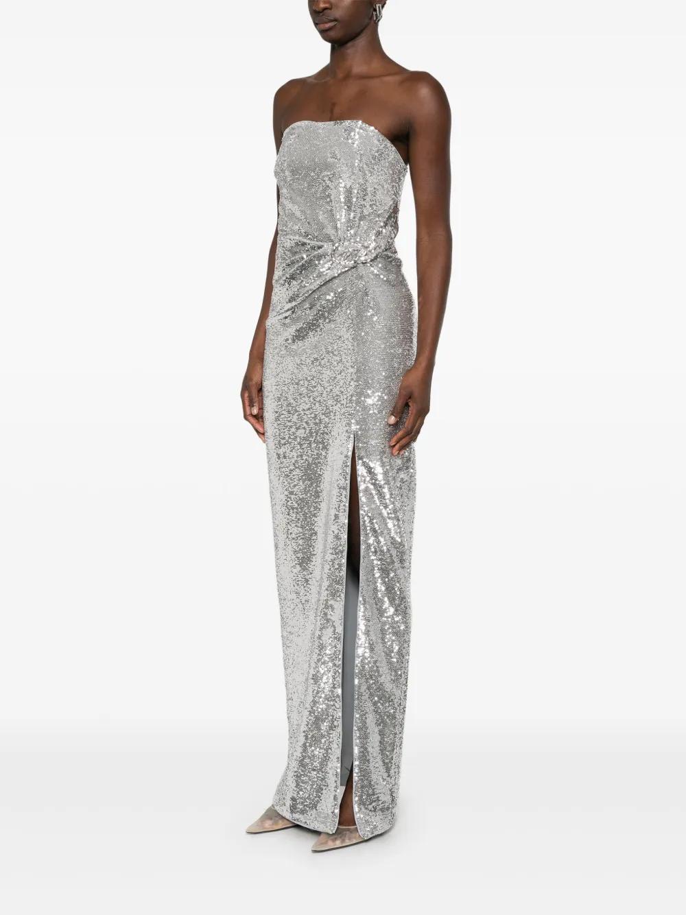 sequin buckle gown Product Image