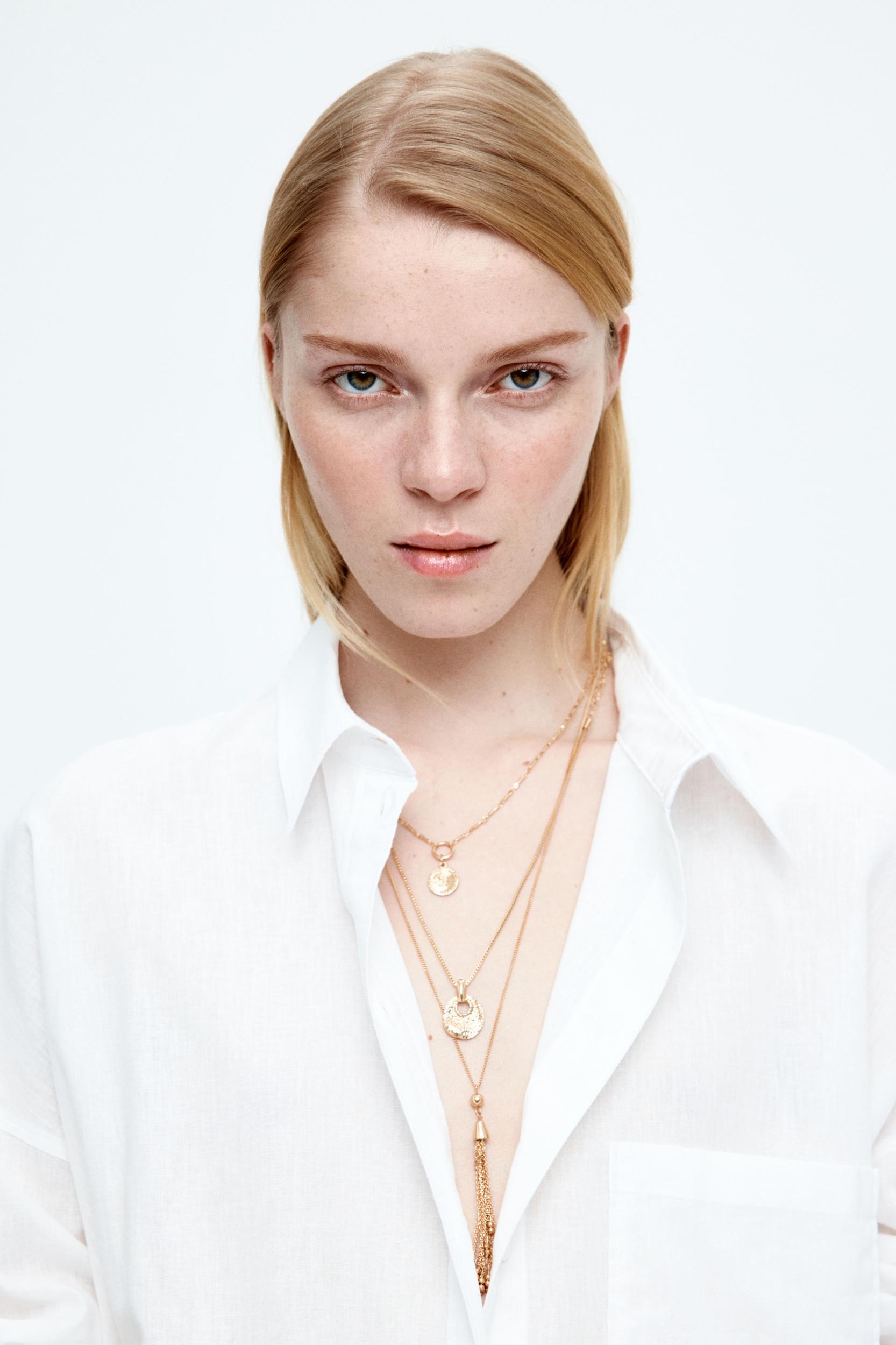 Oversized Linen-Blend Shirt Product Image