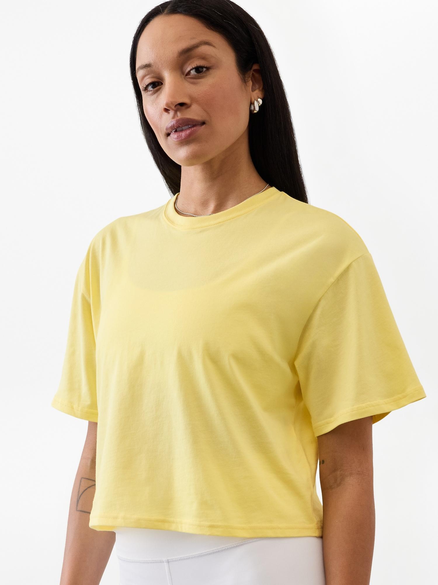 True Cotton Crop Tee Product Image