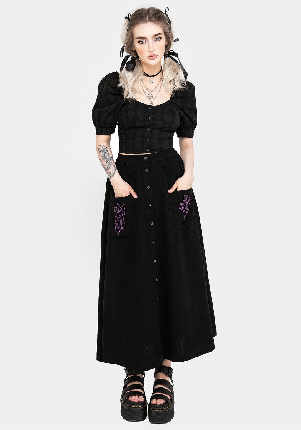 Gorse Cotton Puff Sleeve Blouse Top Product Image