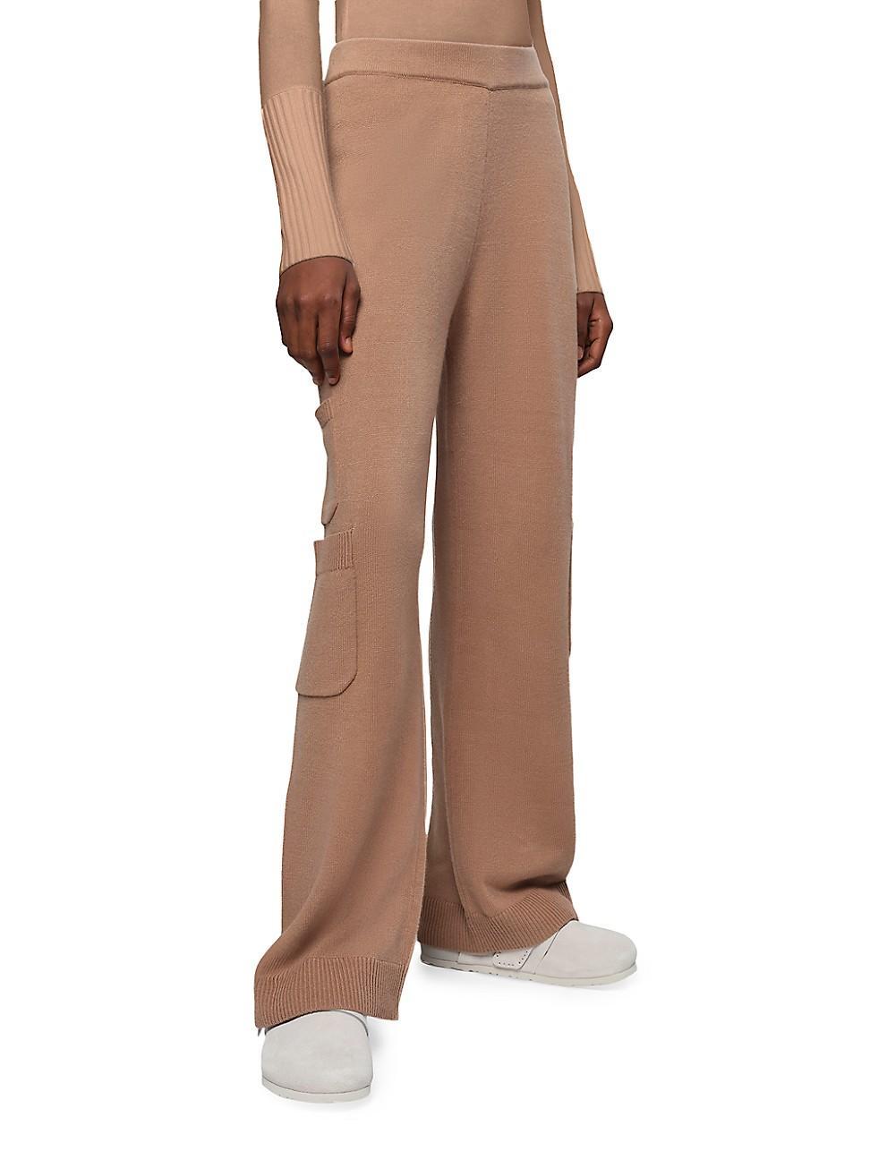 Womens Dane Knit Cargo Pants Product Image