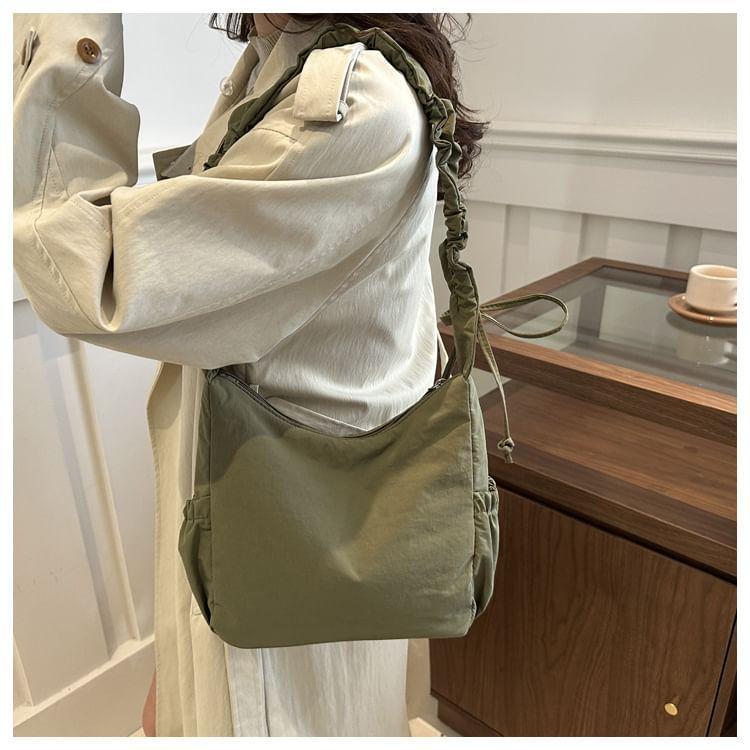 Plain Nylon Crossbody Bag Product Image