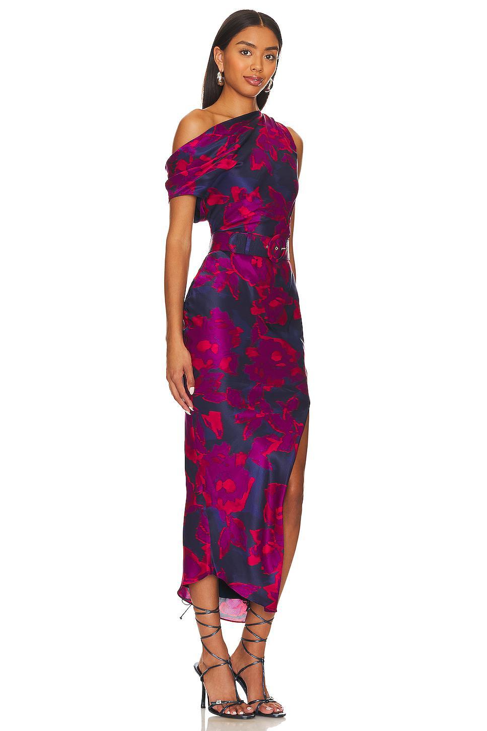 Calantha Off Shoulder Midi Dress NICHOLAS Product Image