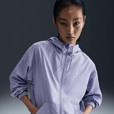 Women's Nike Sportswear Classic Wovens Loose UV Protection Hooded Jacket Product Image