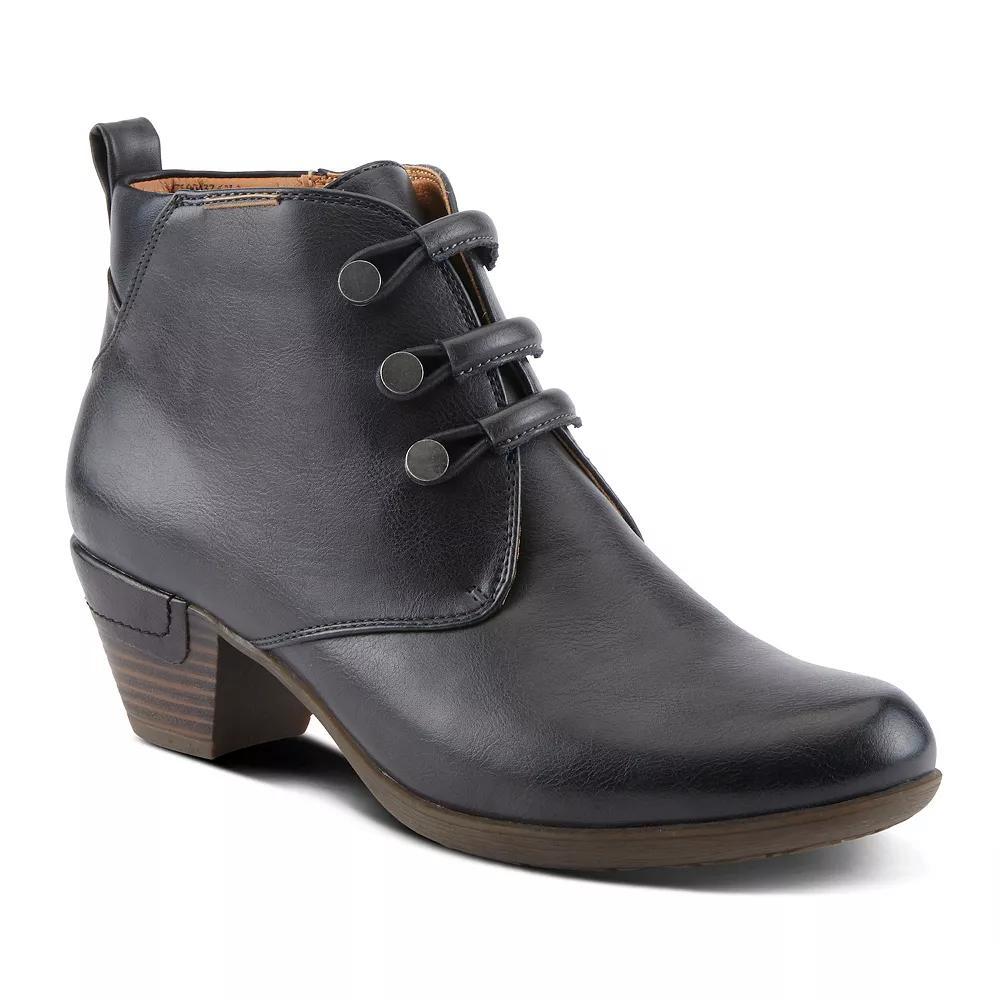 Patrizia Dejah Women's Button Strap Stacked Heel Ankle Boots, Size: 40, Grey Product Image