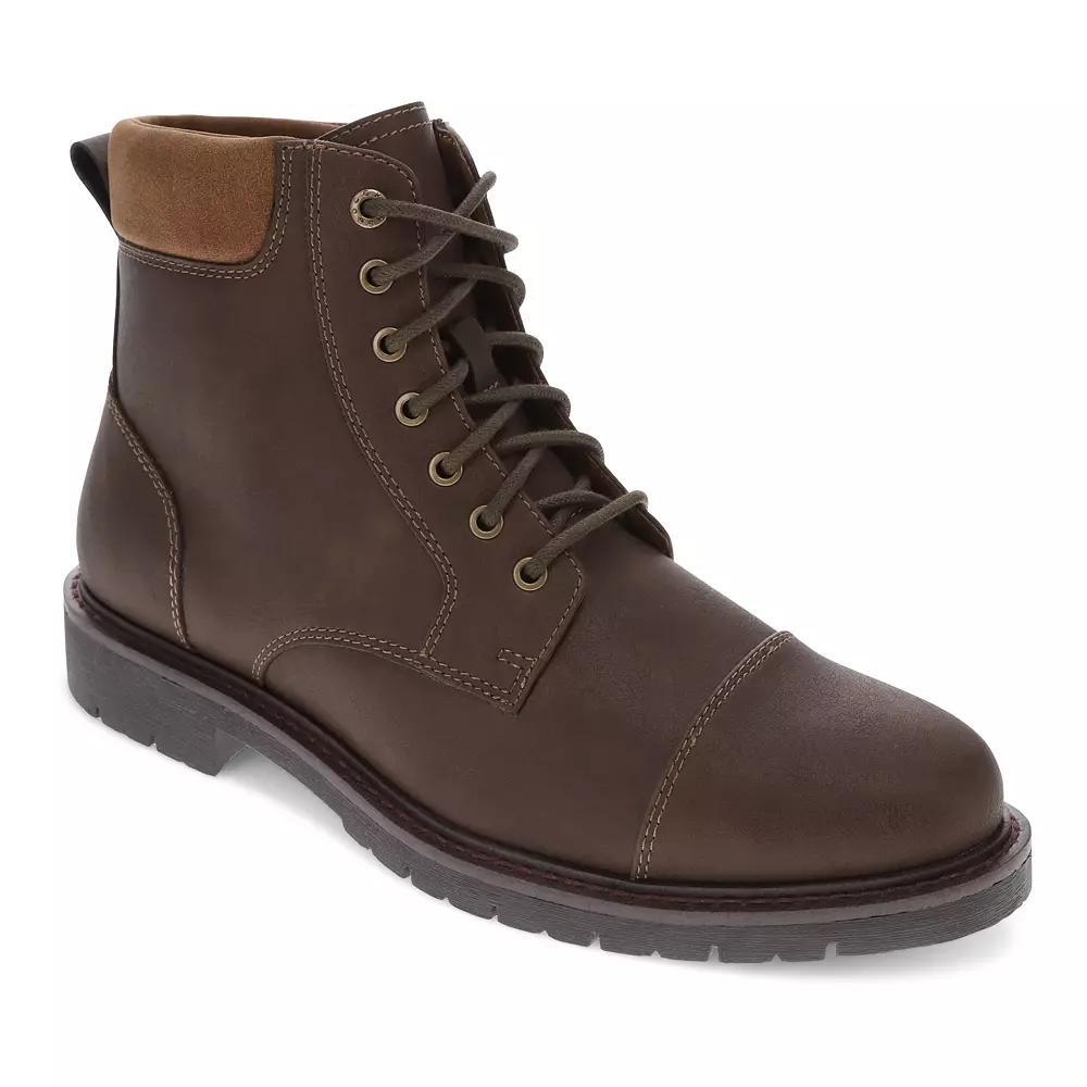 Dockers® Dudley Men's Ankle Boots, Size: 7.5, Dark Brown Product Image