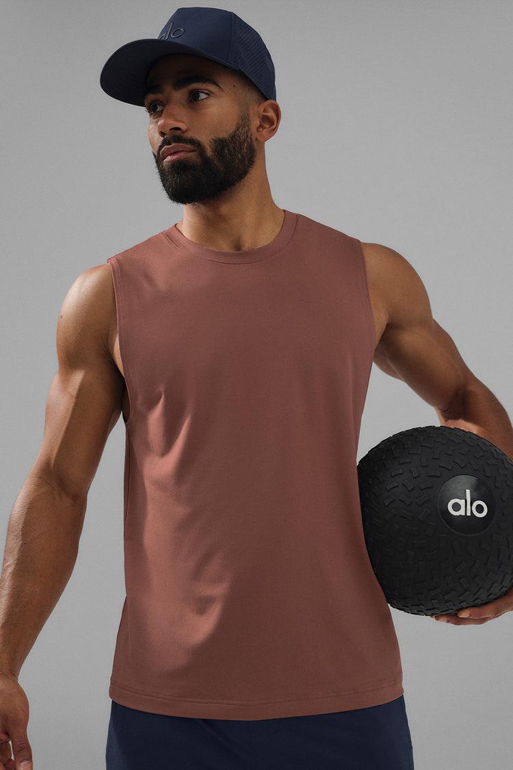 Conquer Muscle Tank - Chestnut Product Image