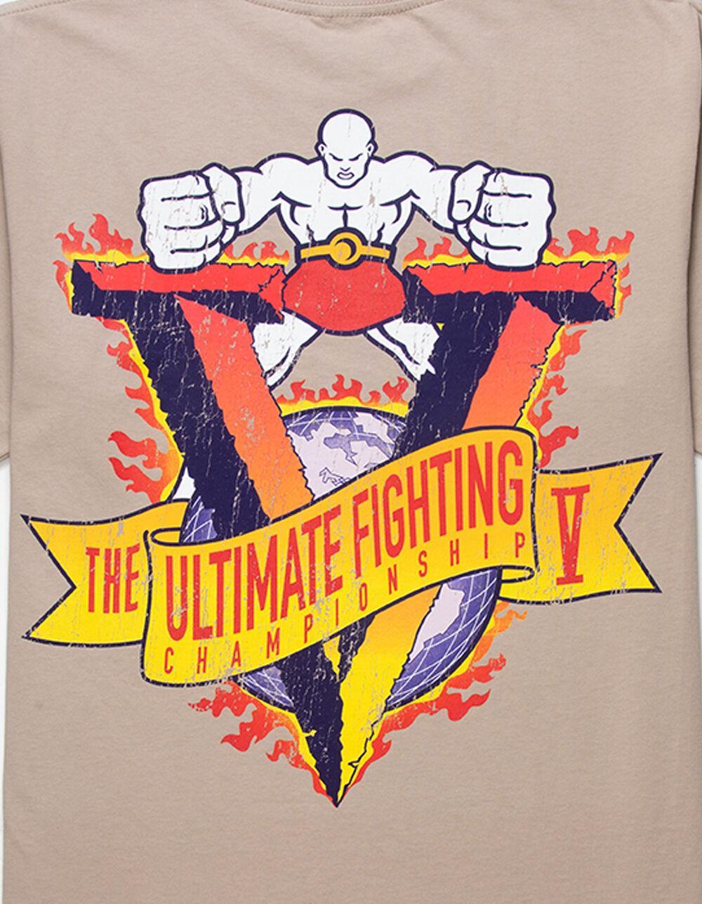 UFC Ulti-Man Flame Mens Boxy Tee - SAND Product Image