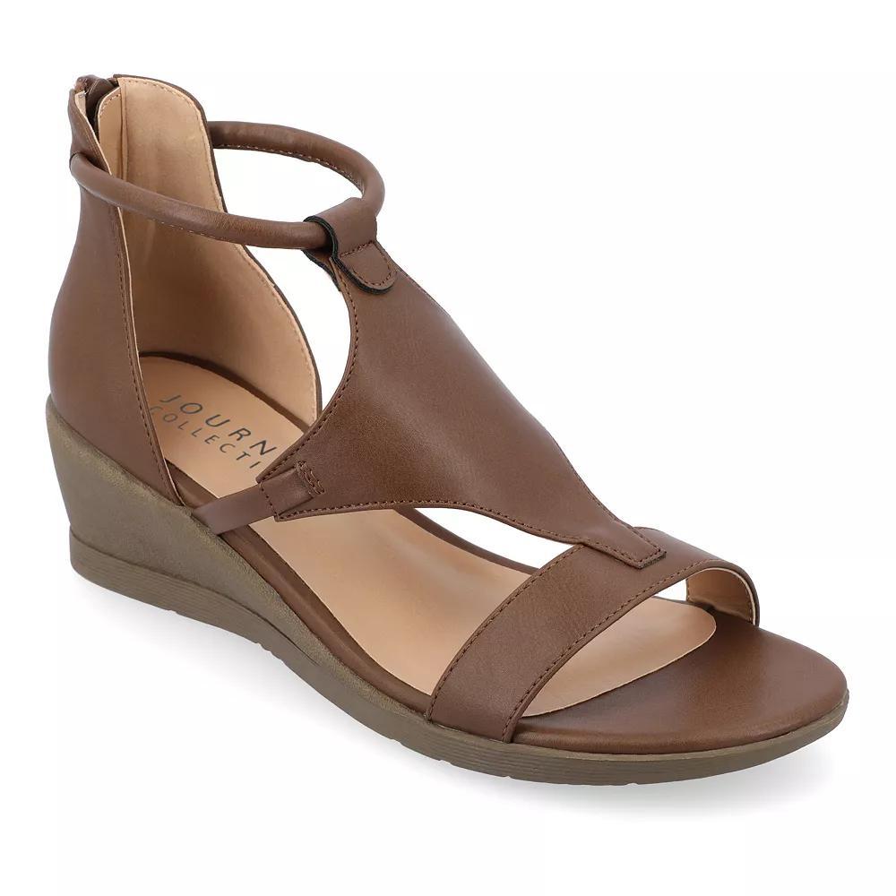 Journee Trayle Womens Wedge Sandals Product Image