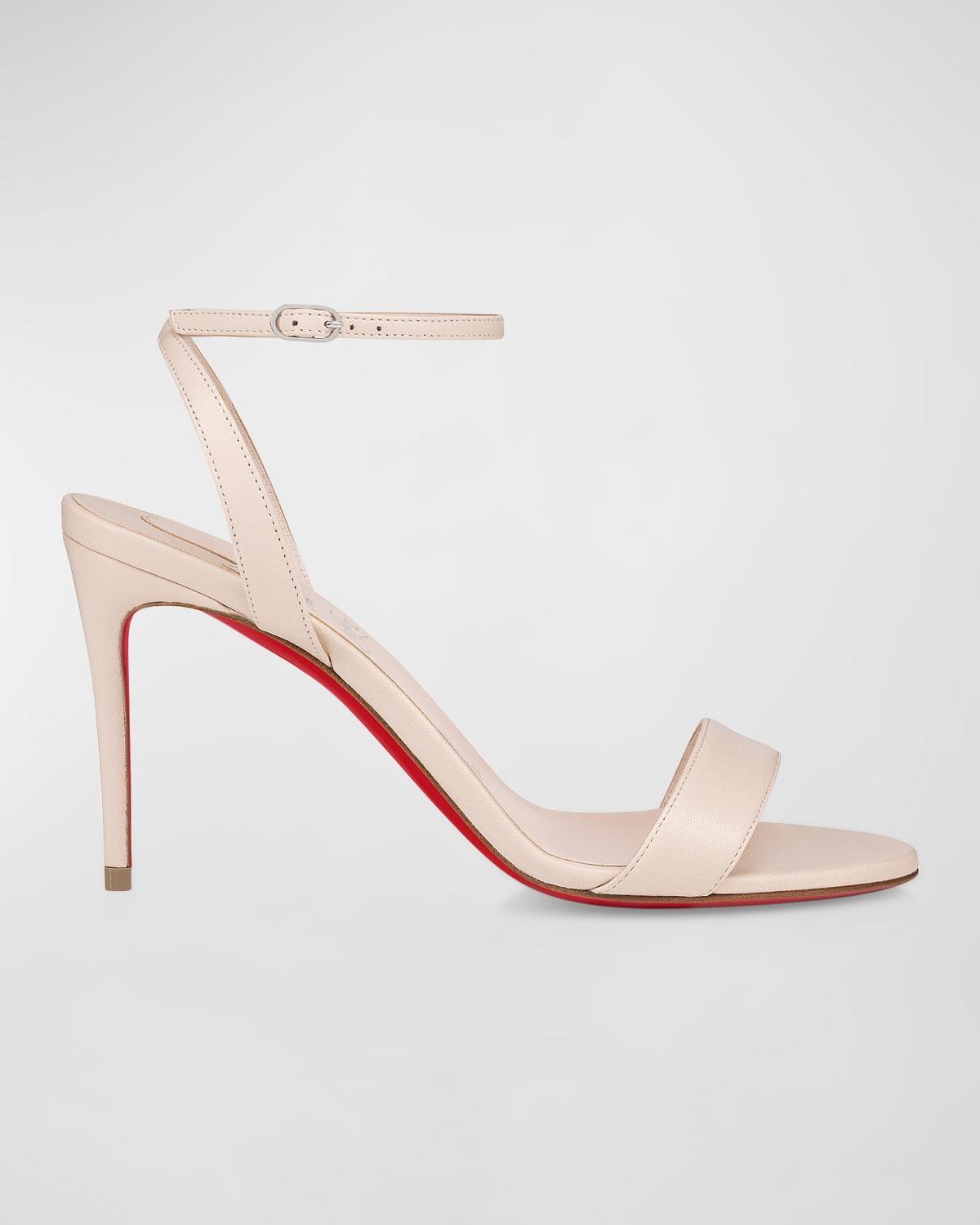 Loubigirl Ankle-Strap Red Sole Sandals Product Image