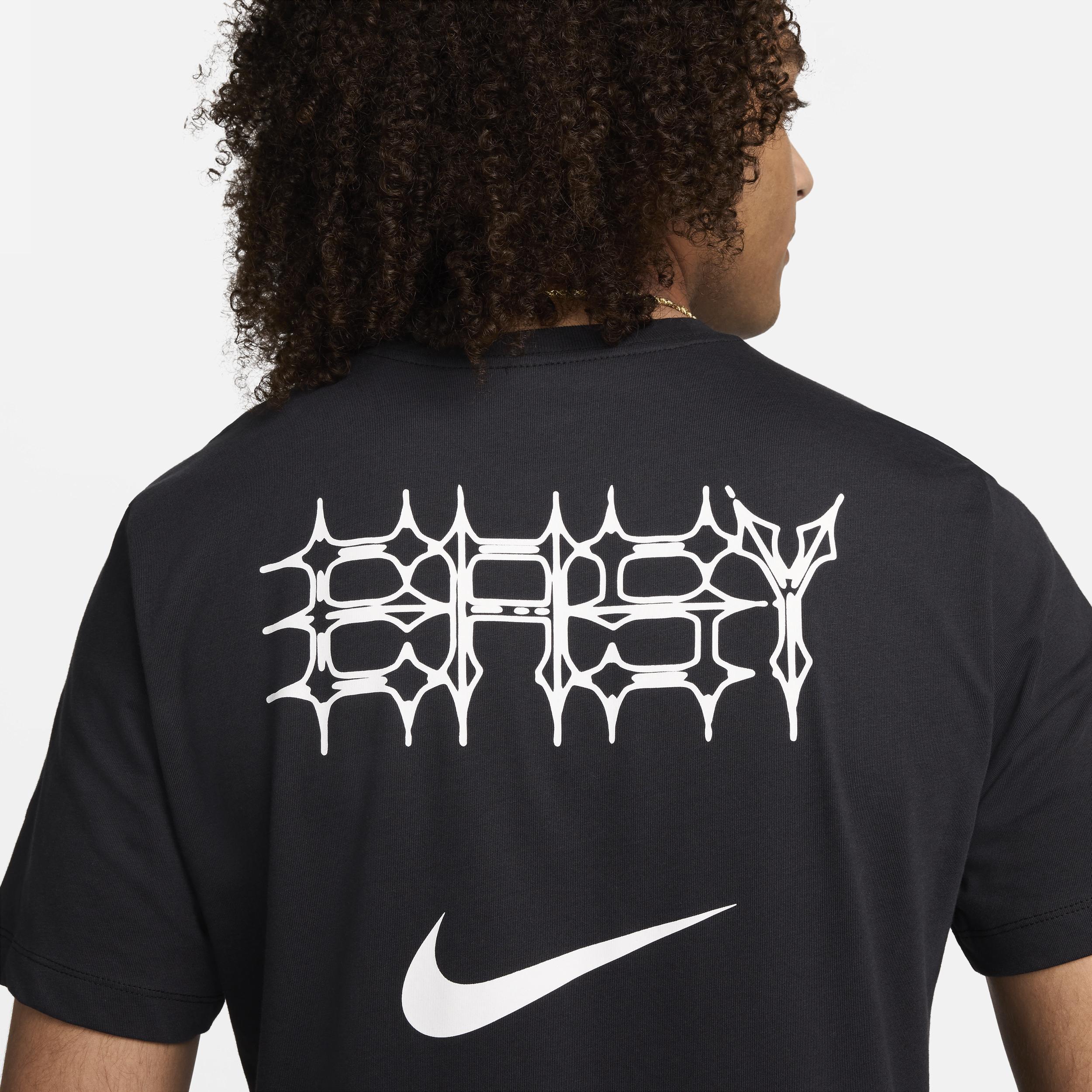 Nike Mens Nike KD T-Shirt - Mens Black/Sail Product Image