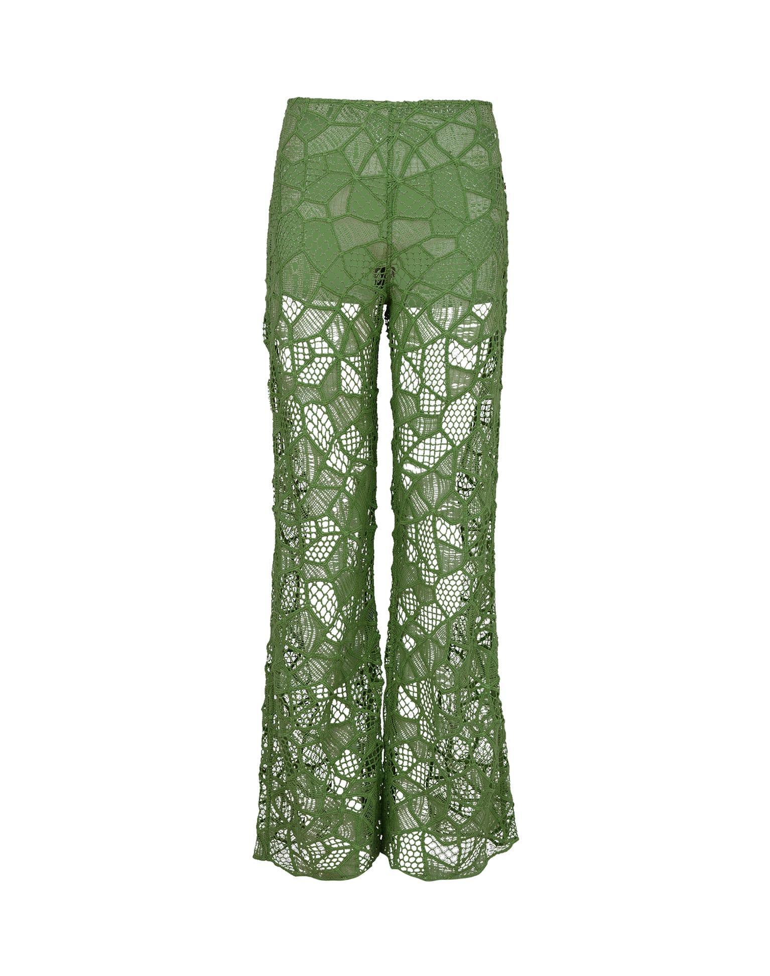 Hollie Cropped Top - Aloe Product Image